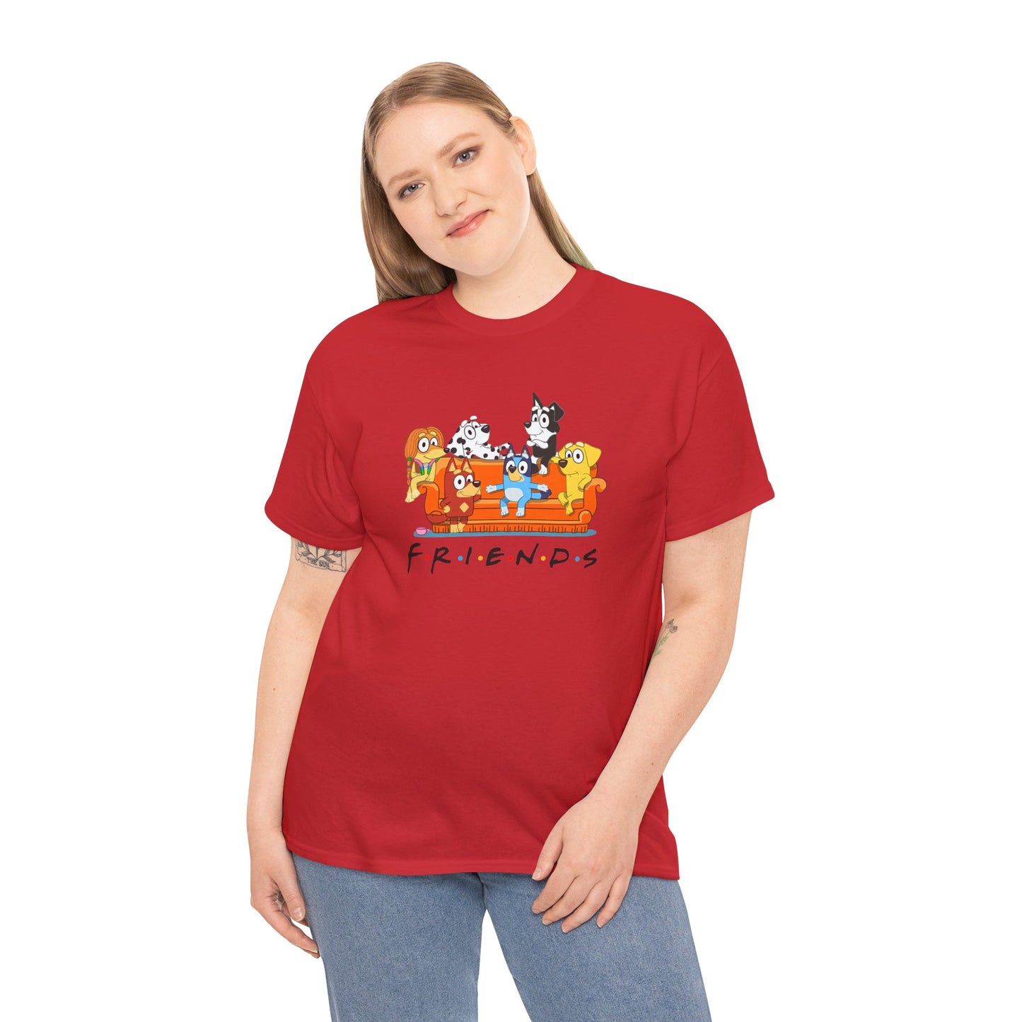 Princess Grace  Bluey  Funny Friends Graphic Tee for Pet Lovers