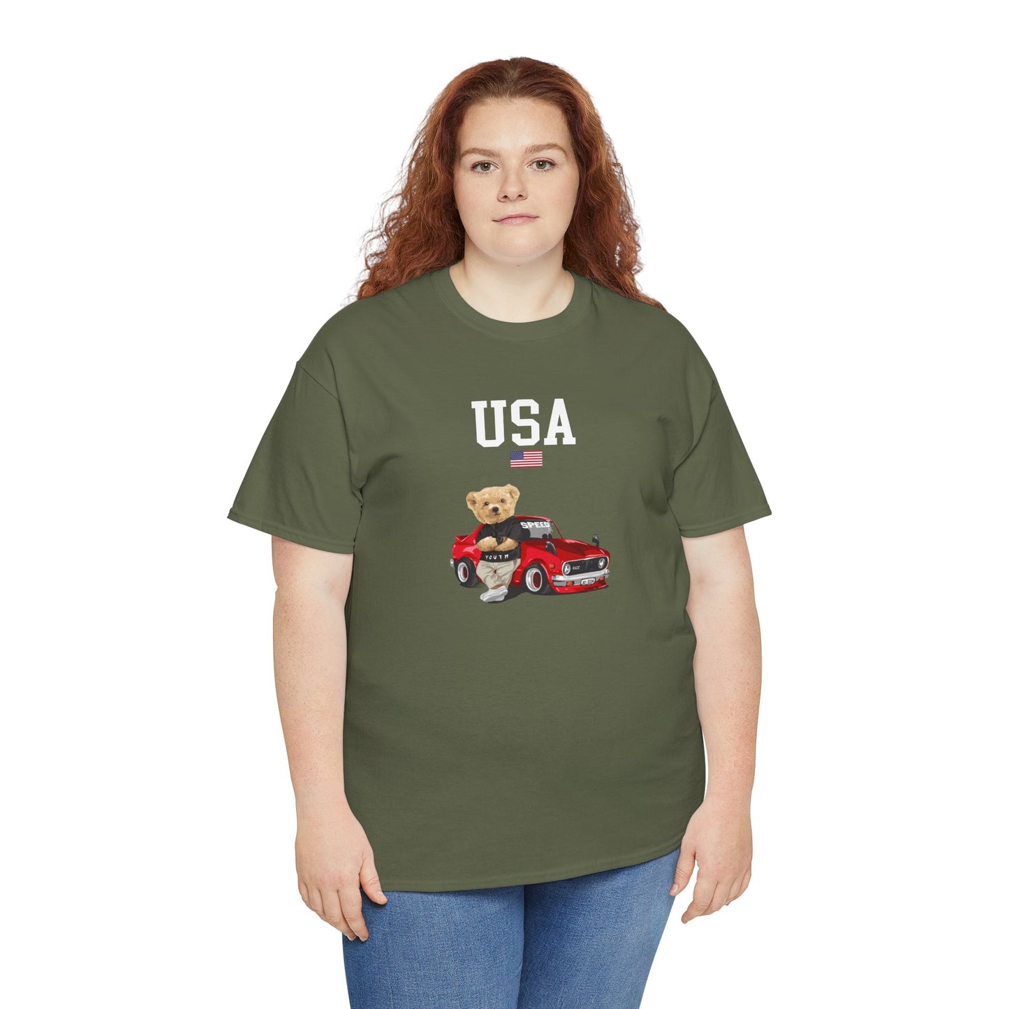 Princess Grace  TEAM USA  Unisex Heavy Cotton Tee