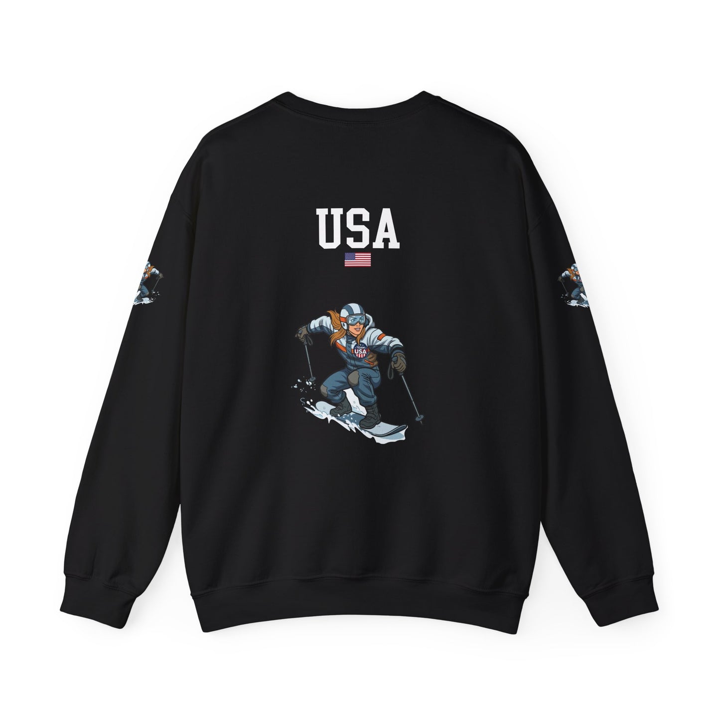 Princess Grace  TEAM USA  Unisex Heavy Blend  Crewneck Sweatshirt