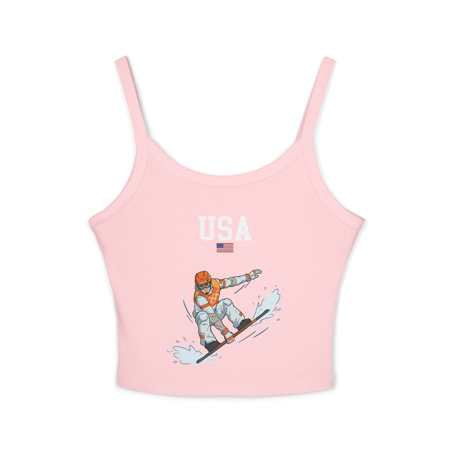 Princess Grace  TEAM USA  Women's Spaghetti Strap Tank Top