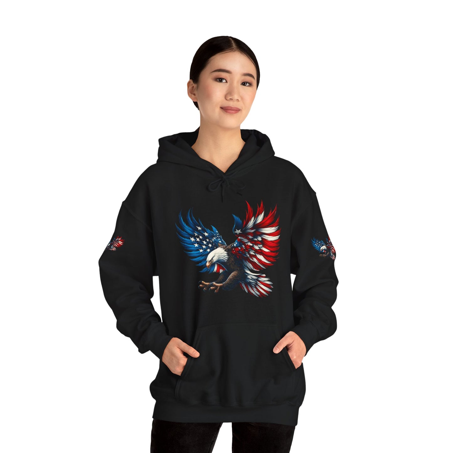 Princess Grace American Eagle Unisex Heavy Blend Hooded Sweatshirt