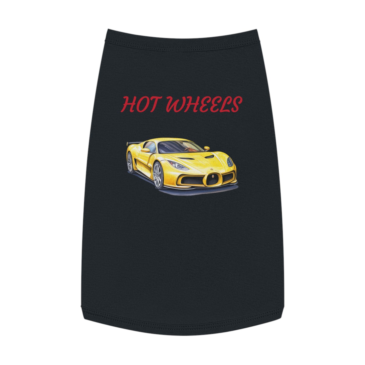 Princess Grace  Hot Wheels Pet Tank Top Stylish Dog Apparel for Car Lovers