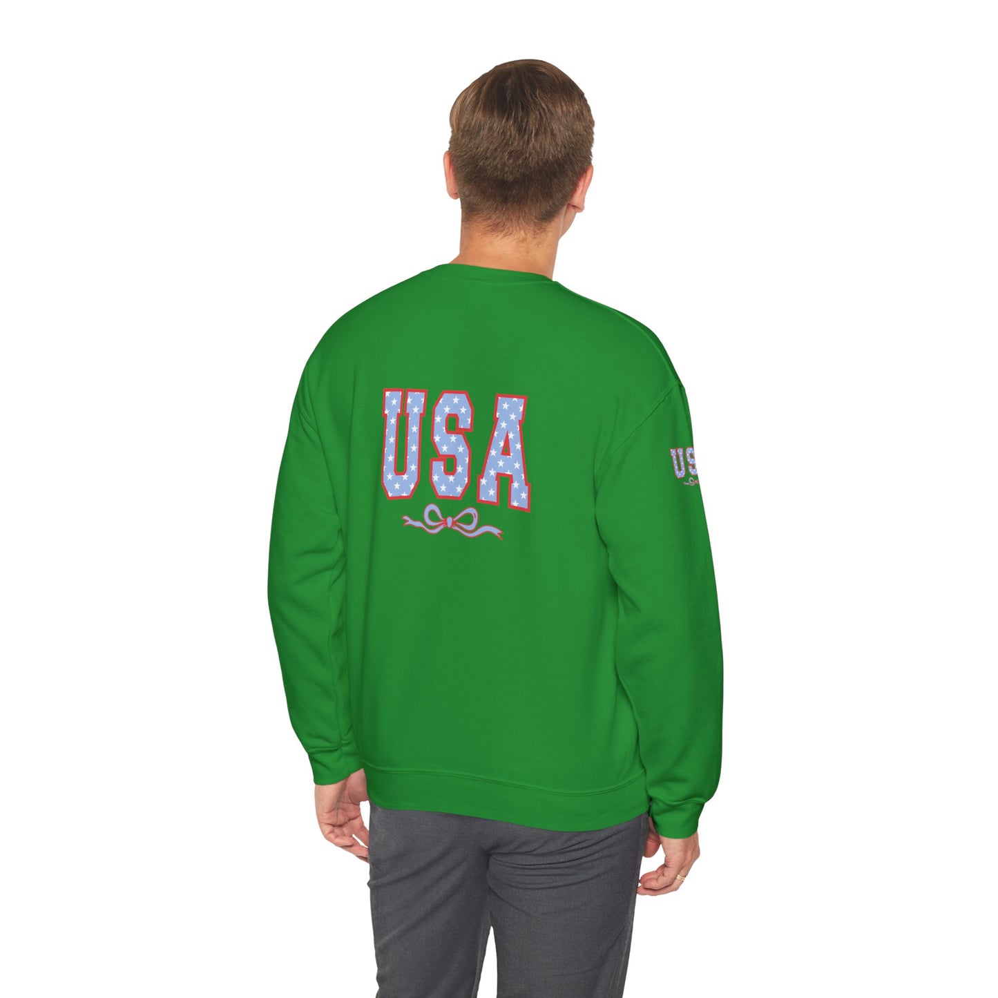Princess Grace  TEAM USA  Unisex Patriotic Crewneck Sweatshirt for All Seasons