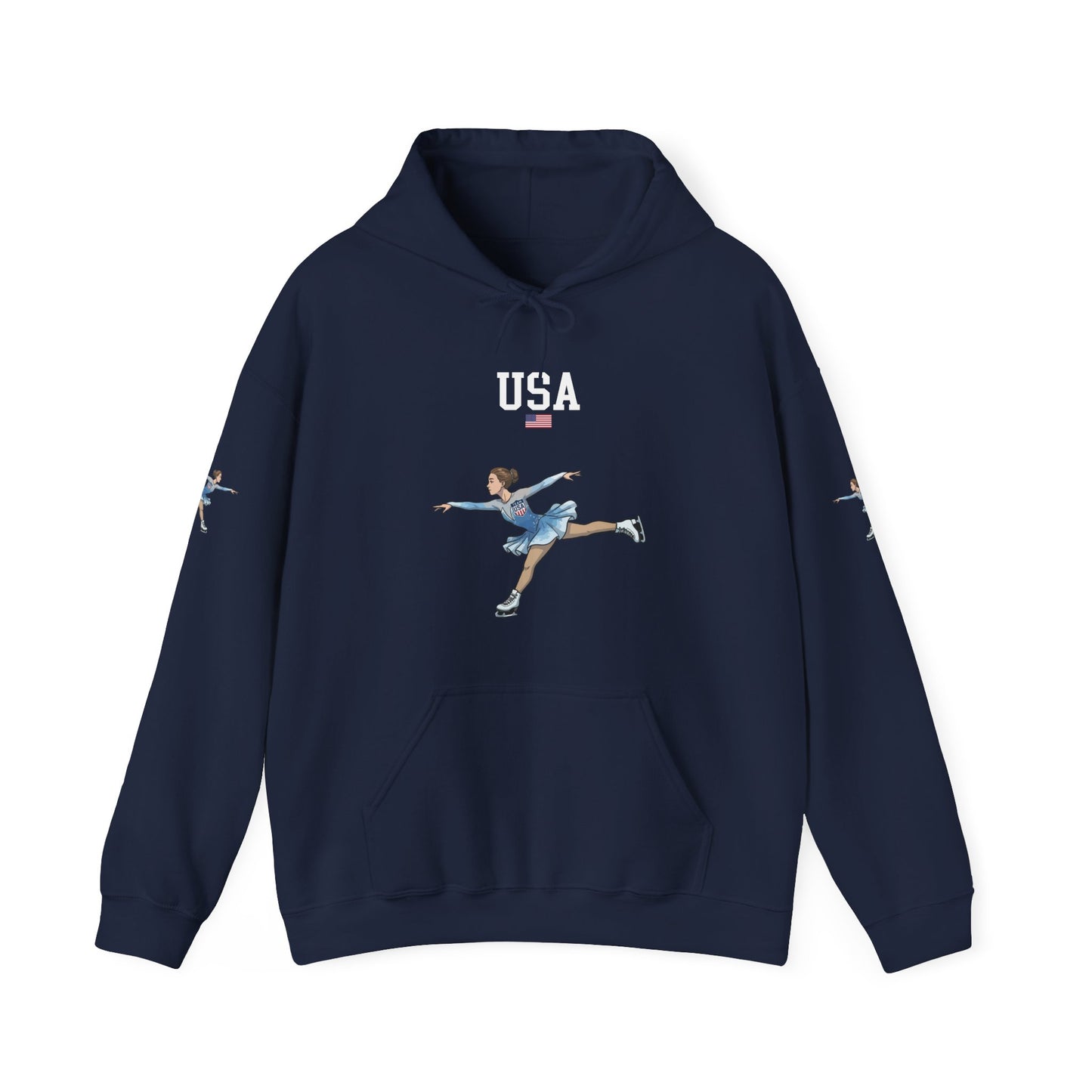 Princess Grace  TEAM USA  Unisex Heavy Blend Hooded Sweatshirt