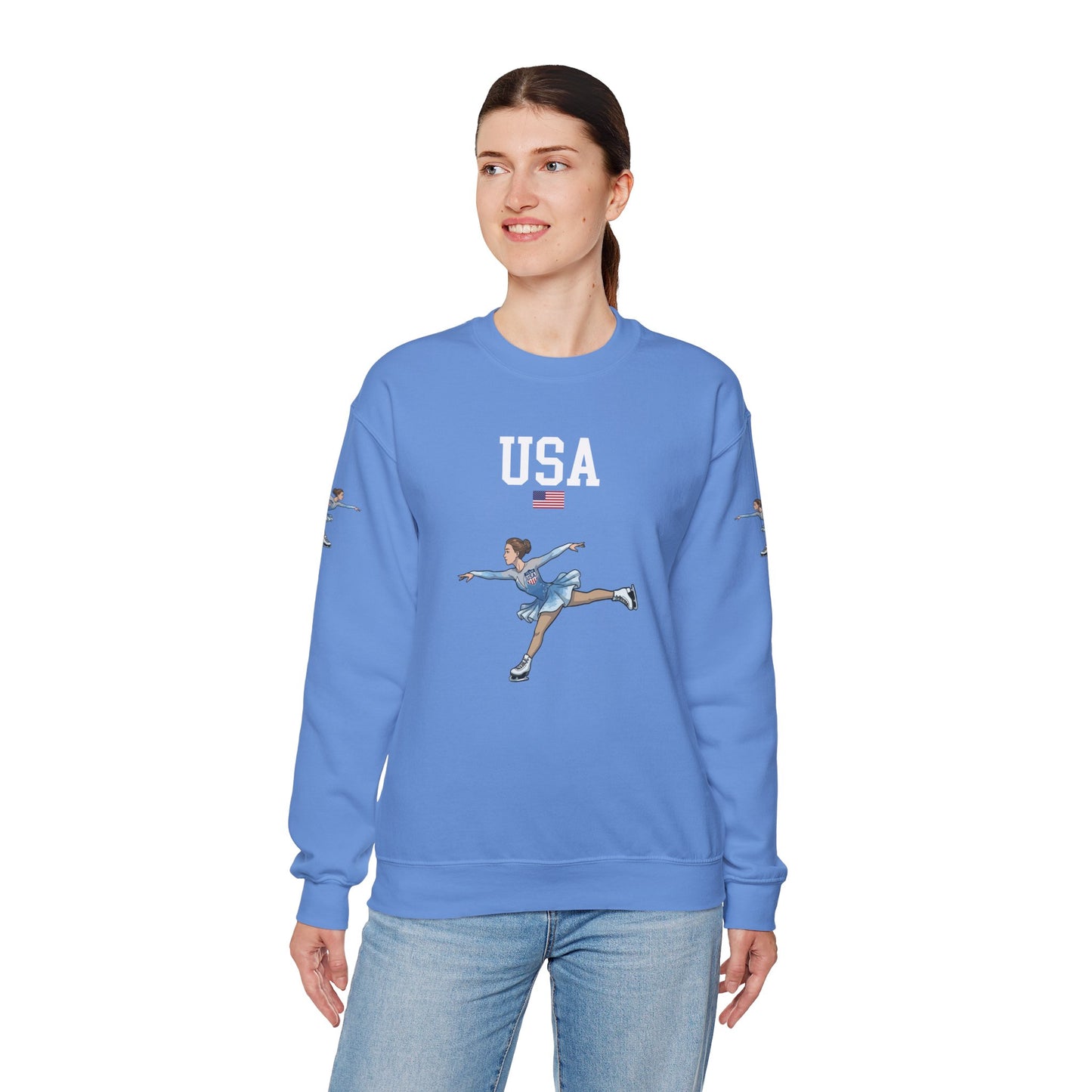 Princess Grace  TEAM USA  Unisex Heavy Blend  Crewneck Sweatshirt