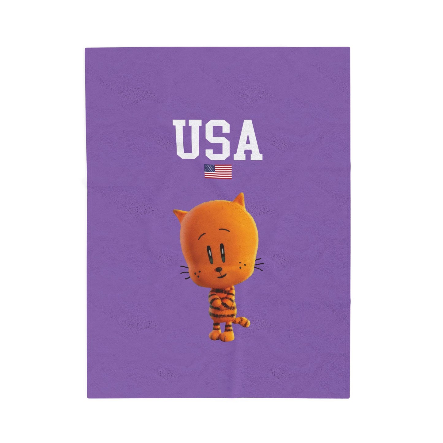 Princess Grace  TEAM USA  Velveteen Plush Blanket