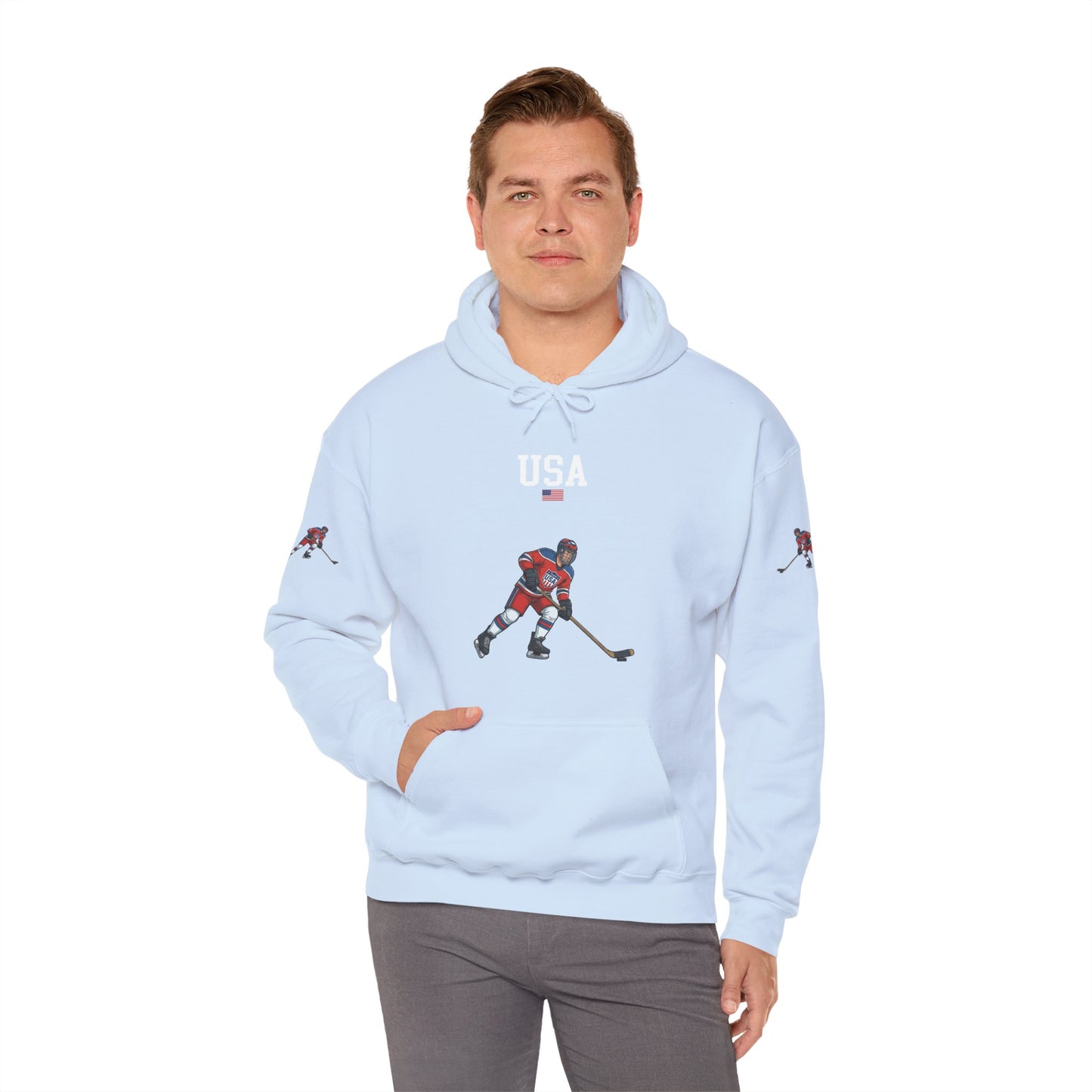 Princess Grace  TEAM USA  Unisex Heavy Blend Hooded Sweatshirt