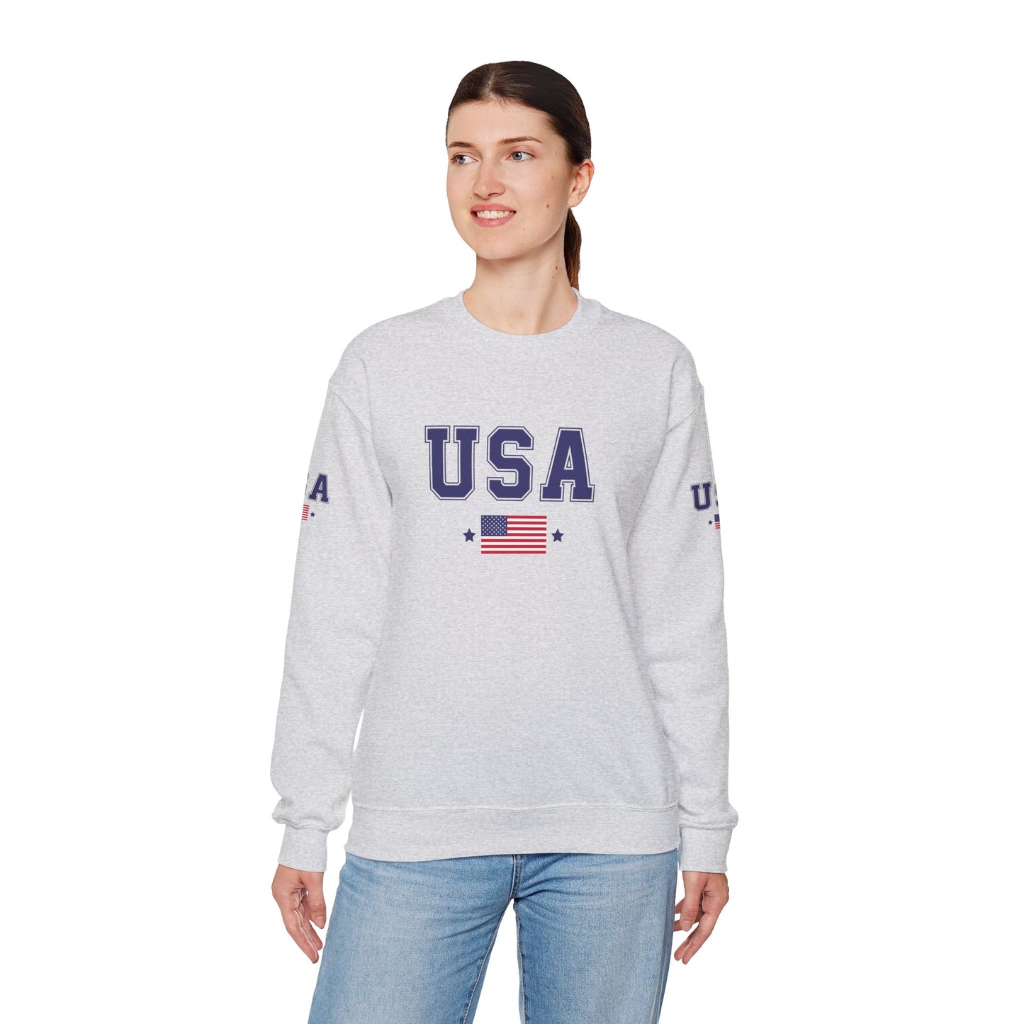 Princess Grace TEAM USA  Unisex Heavy Blend Crewneck Sweatshirt