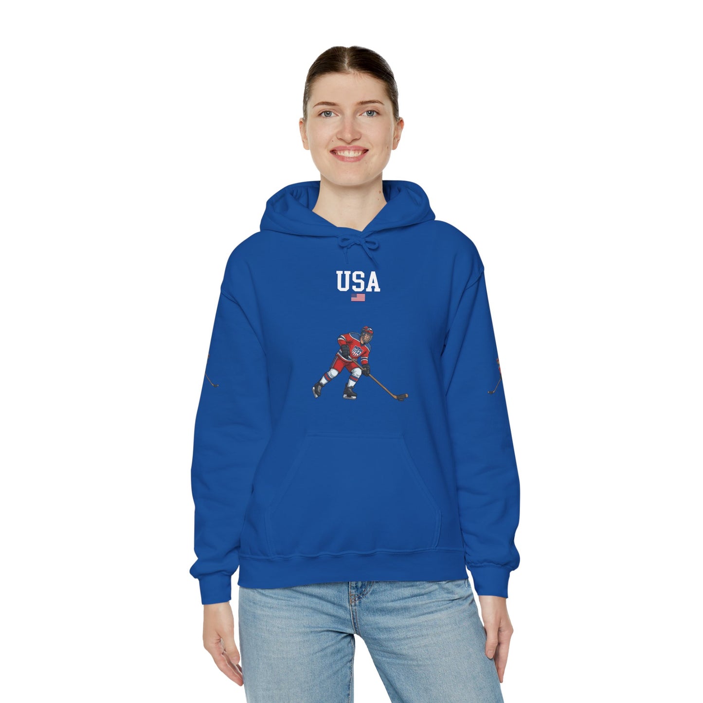 Princess Grace  TEAM USA  Unisex Heavy Blend Hooded Sweatshirt