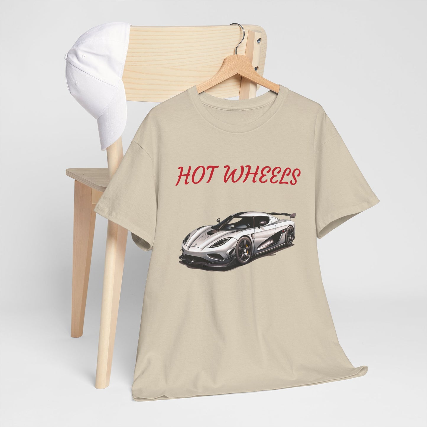 Princess Grace  Hot Wheels Unisex Heavy Cotton Tee Car Enthusiast Shirt