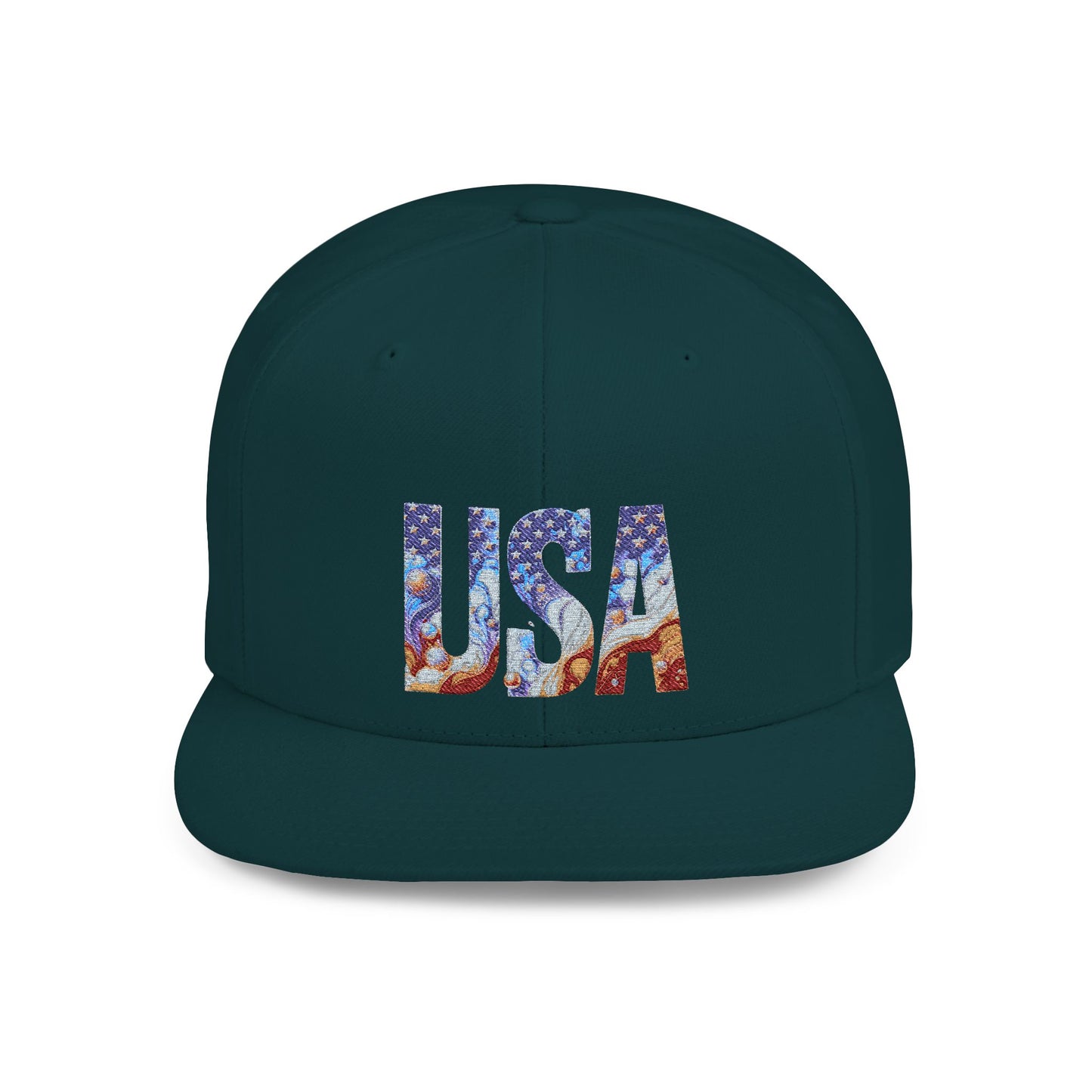 Princess Grace  TEAM USA  Flat Bill Snapback Hat