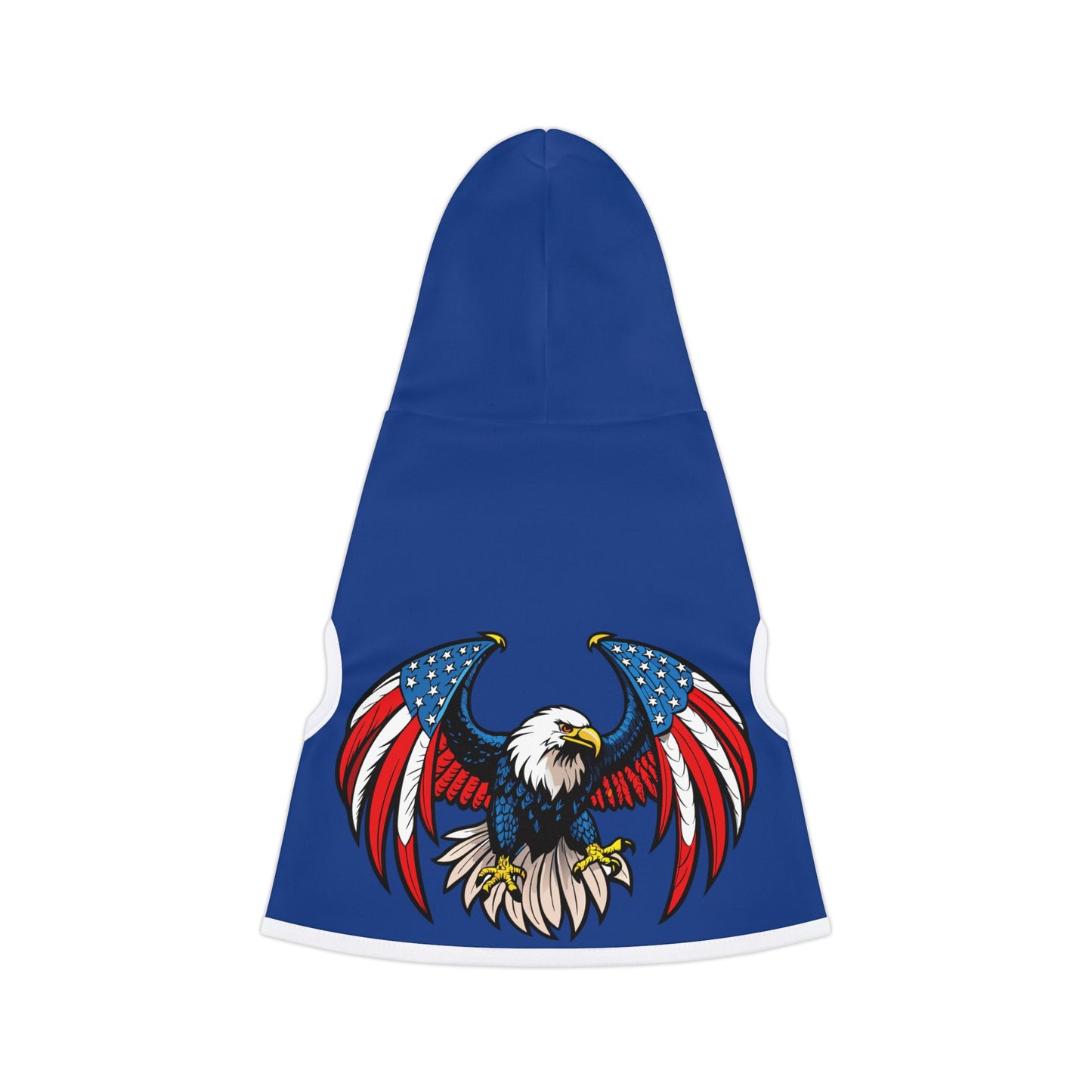 Princess Grace  Patriotic Eagle Pet Hoodie USA Flag Design for Dogs
