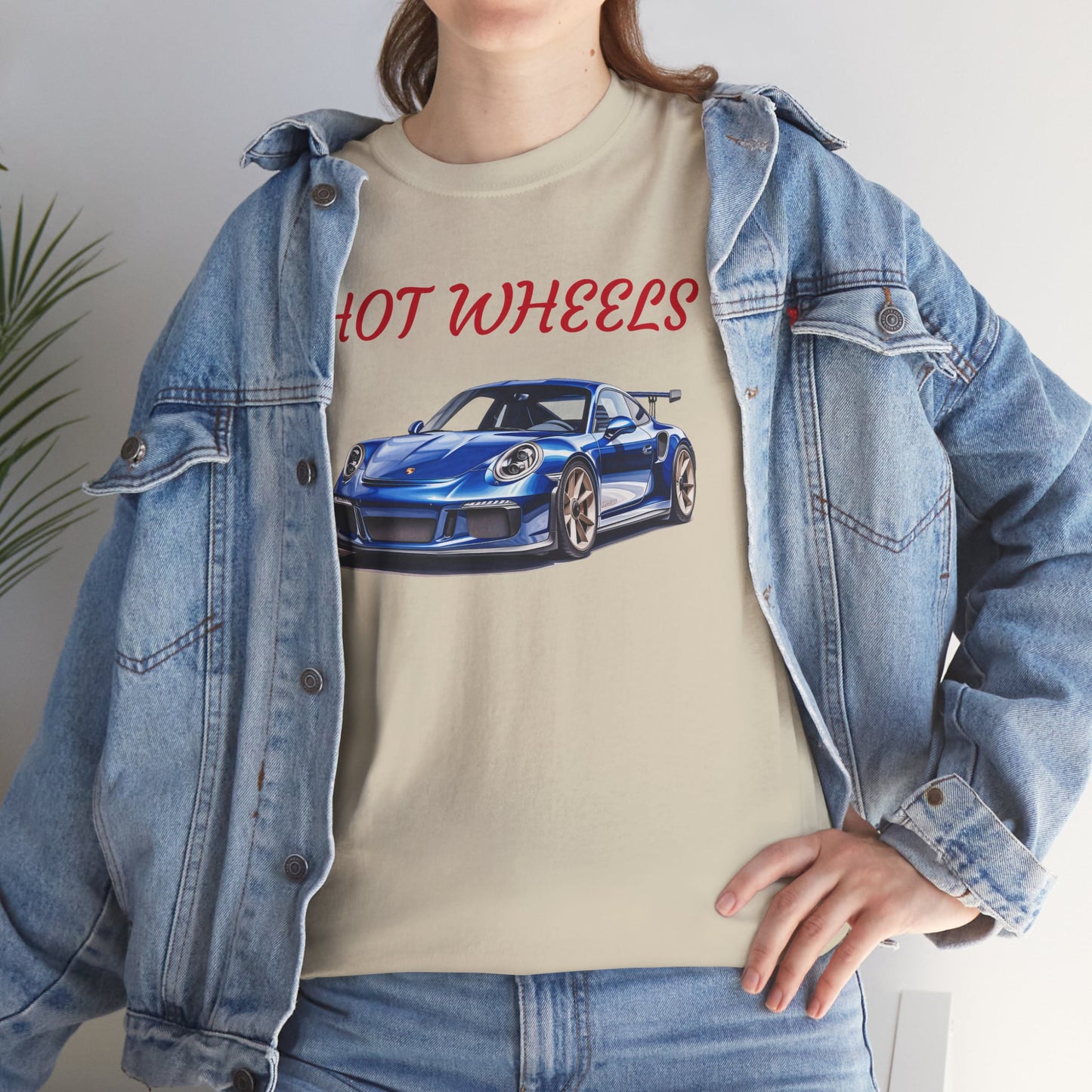 Princess Grace  Cool Hot Wheels Unisex Heavy Cotton Tee Perfect Gift for Car Lovers