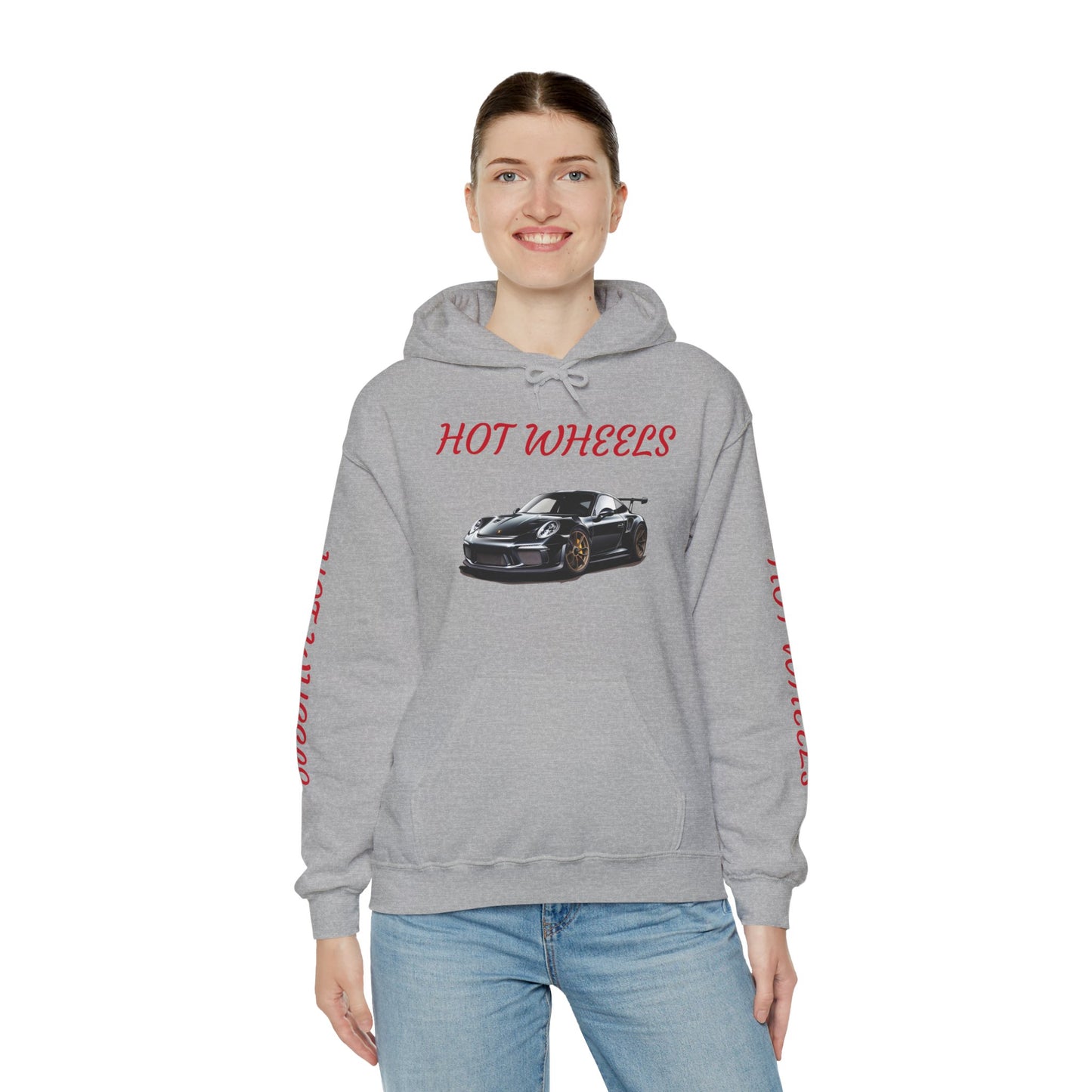 Princess Grace  Hot Wheels Unisex Hooded Sweatshirt  Passion for Cars and Racing Enthusiasts