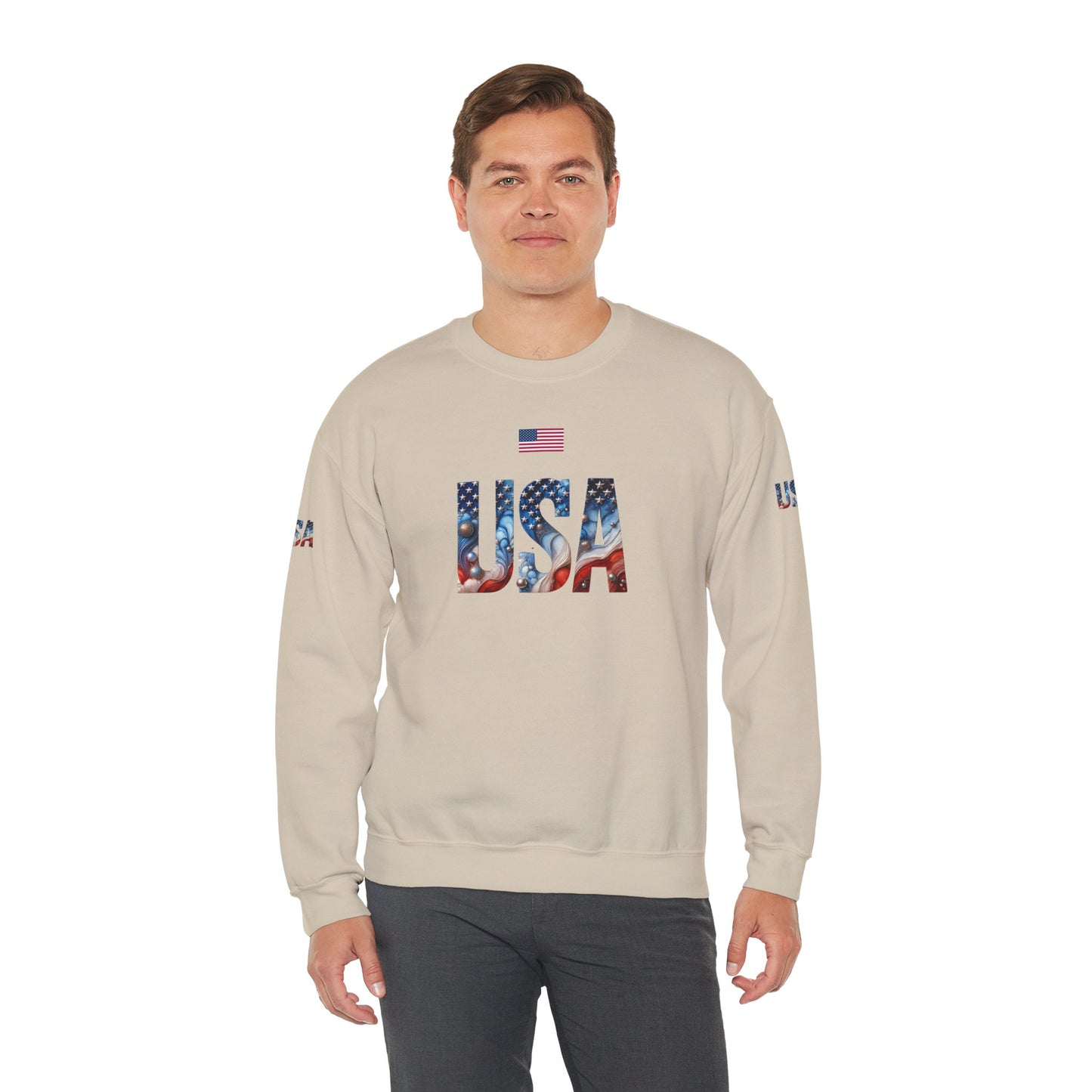 Princess Grace TEAM USA Unisex Heavy Blend Crewneck Sweatshirt