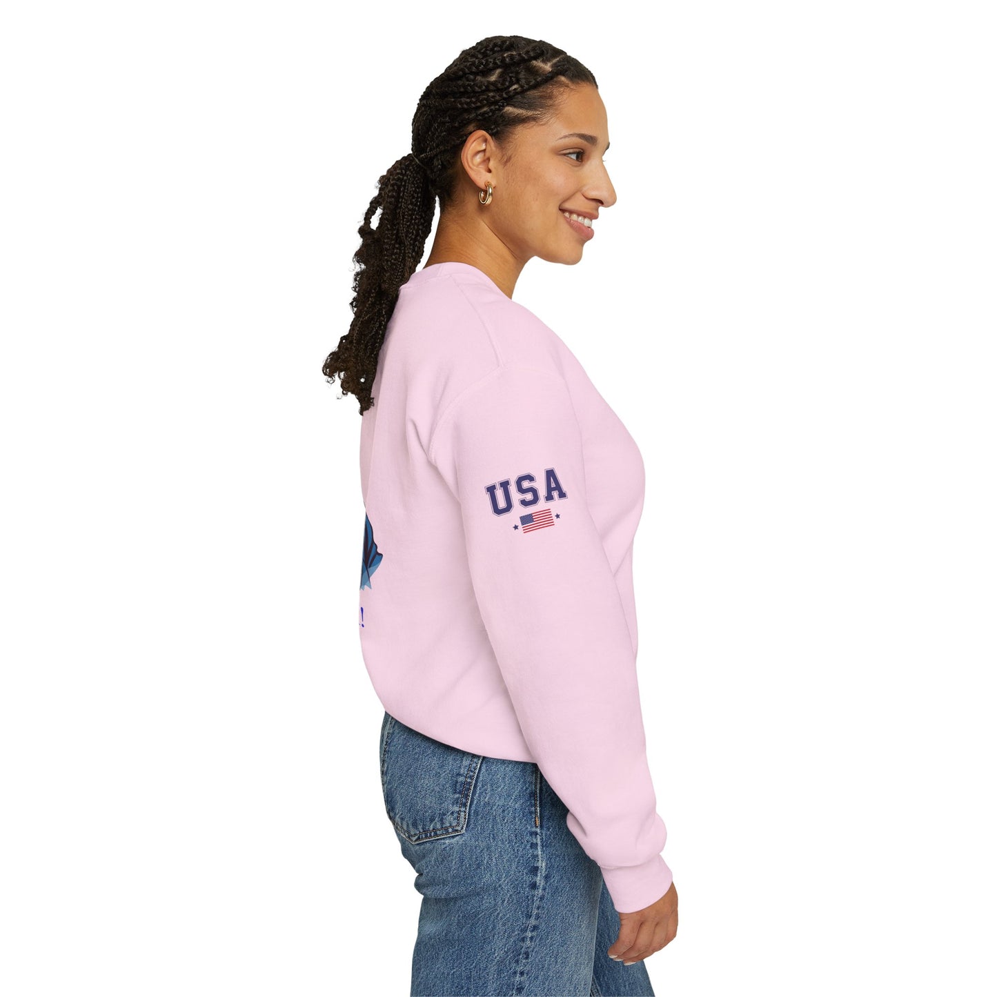 Princess Grace  TEAM USA  Unisex Heavy Blend Crewneck Sweatshirt