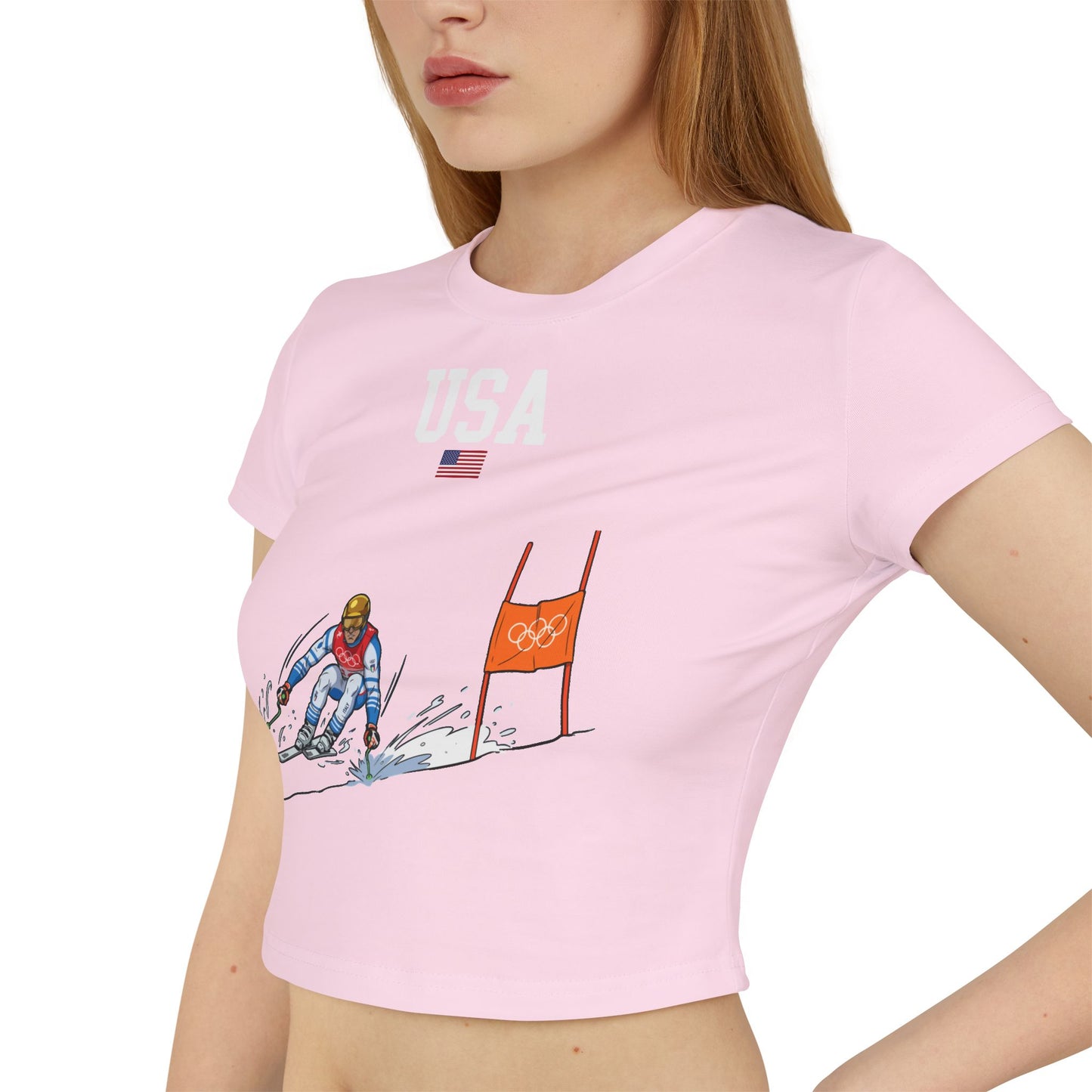 Princess Grace  TEAM USA  Women's Baby Tee