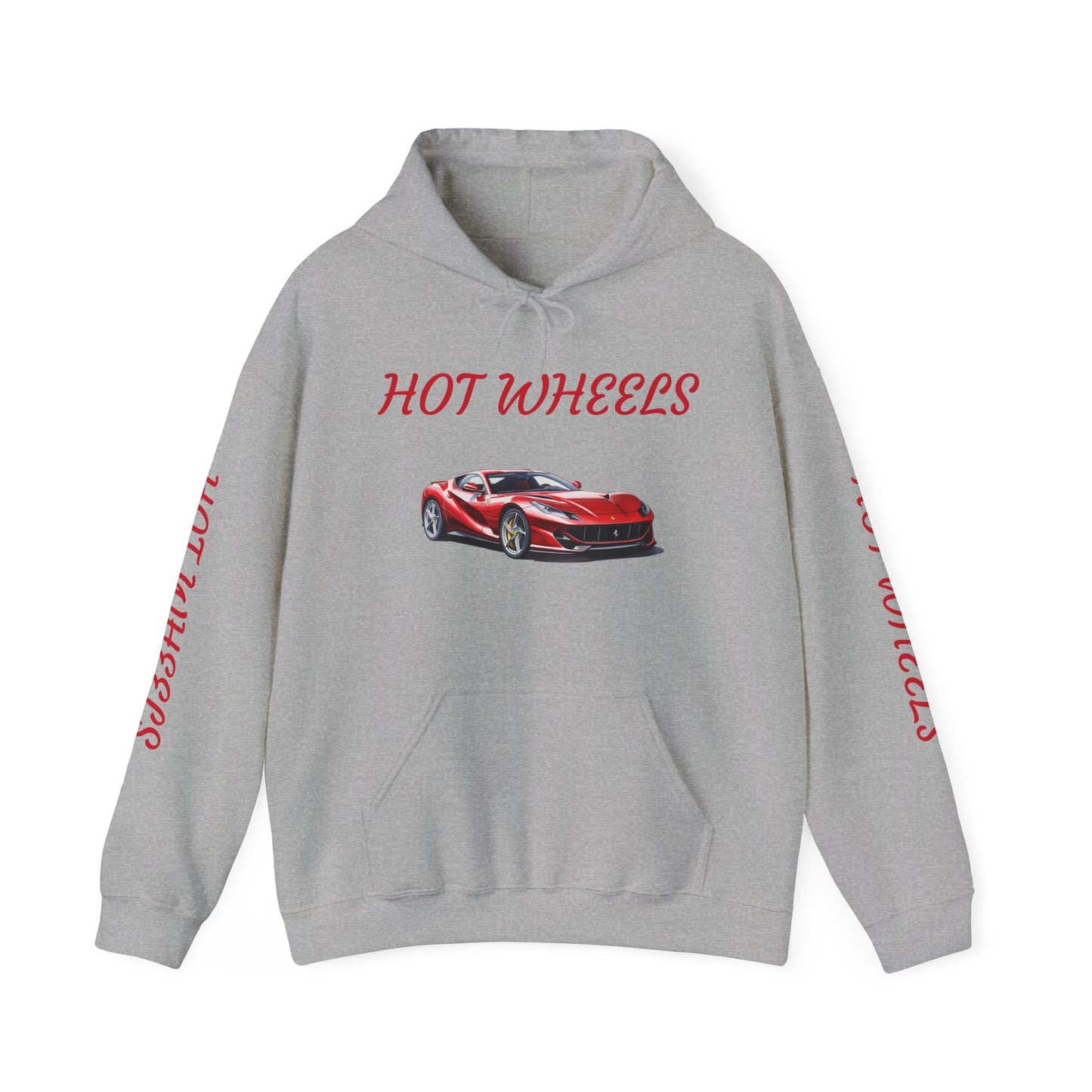 Princess Grace  Hot Wheels Unisex Hooded Sweatshirt  Car Enthusiast Apparel