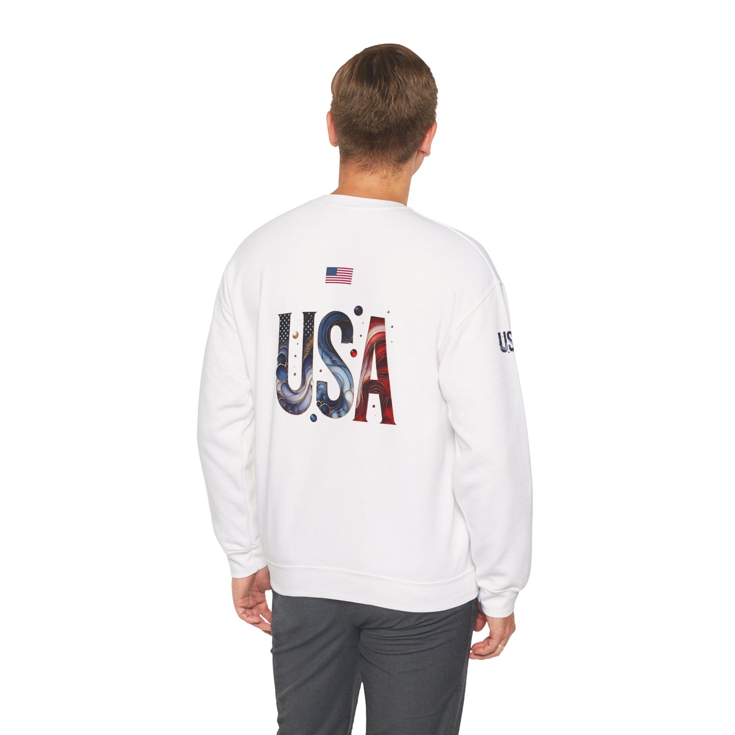 Princess Grace TEAM USA Unisex Heavy Blend Crewneck Sweatshirt