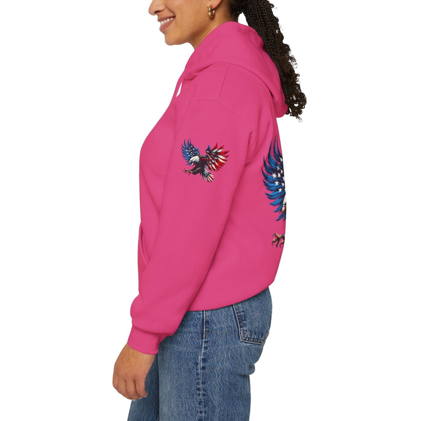 Princess Grace American Eagle Unisex Heavy Blend Hooded Sweatshirt