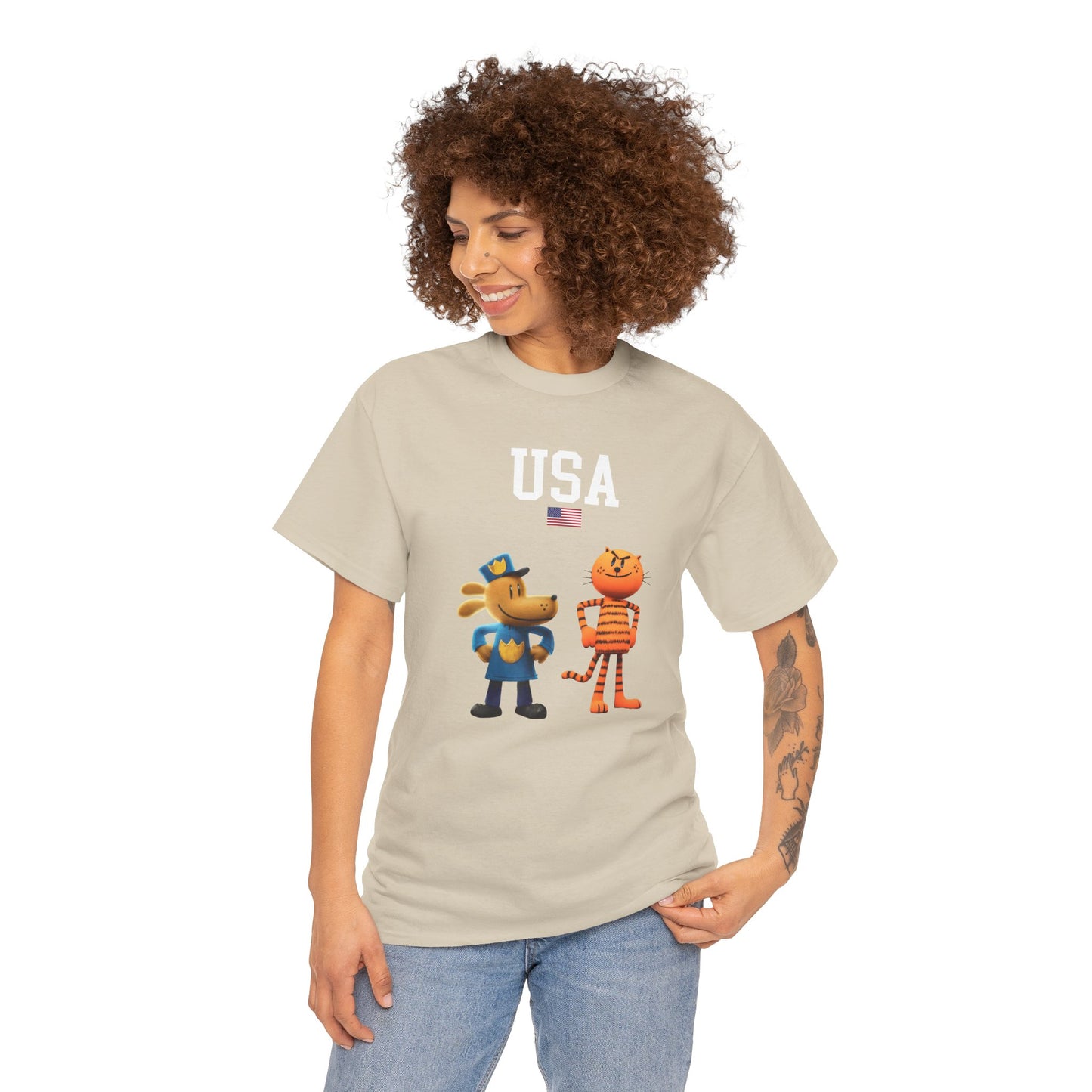Princess Grace  TEAM USA  Unisex Heavy Cotton Tee