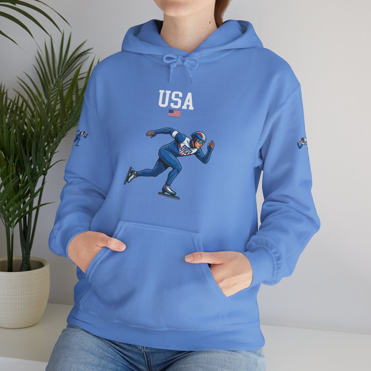 Princess Grace  TEAM USA  Unisex Heavy Blend Hooded Sweatshirt