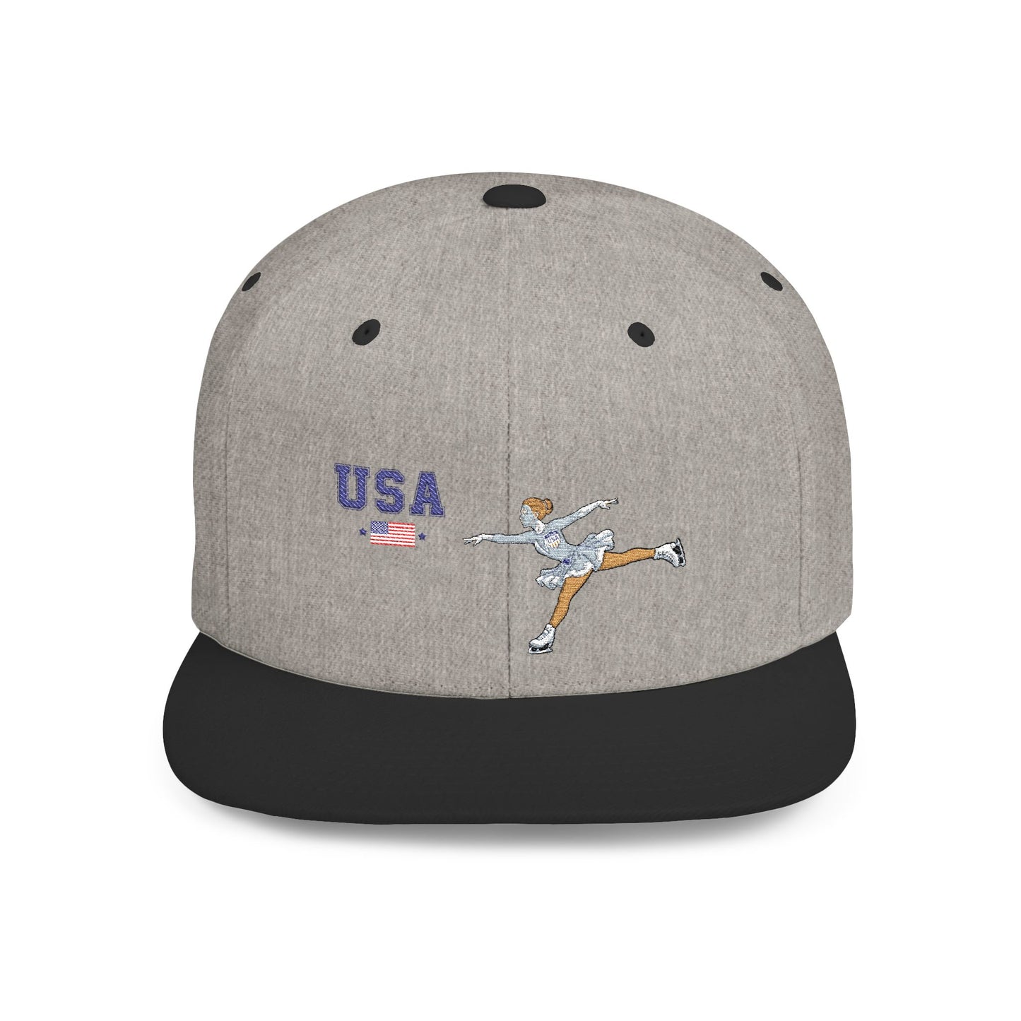 Princess Grace  TEAM USA  Flat Bill Snapback Hat