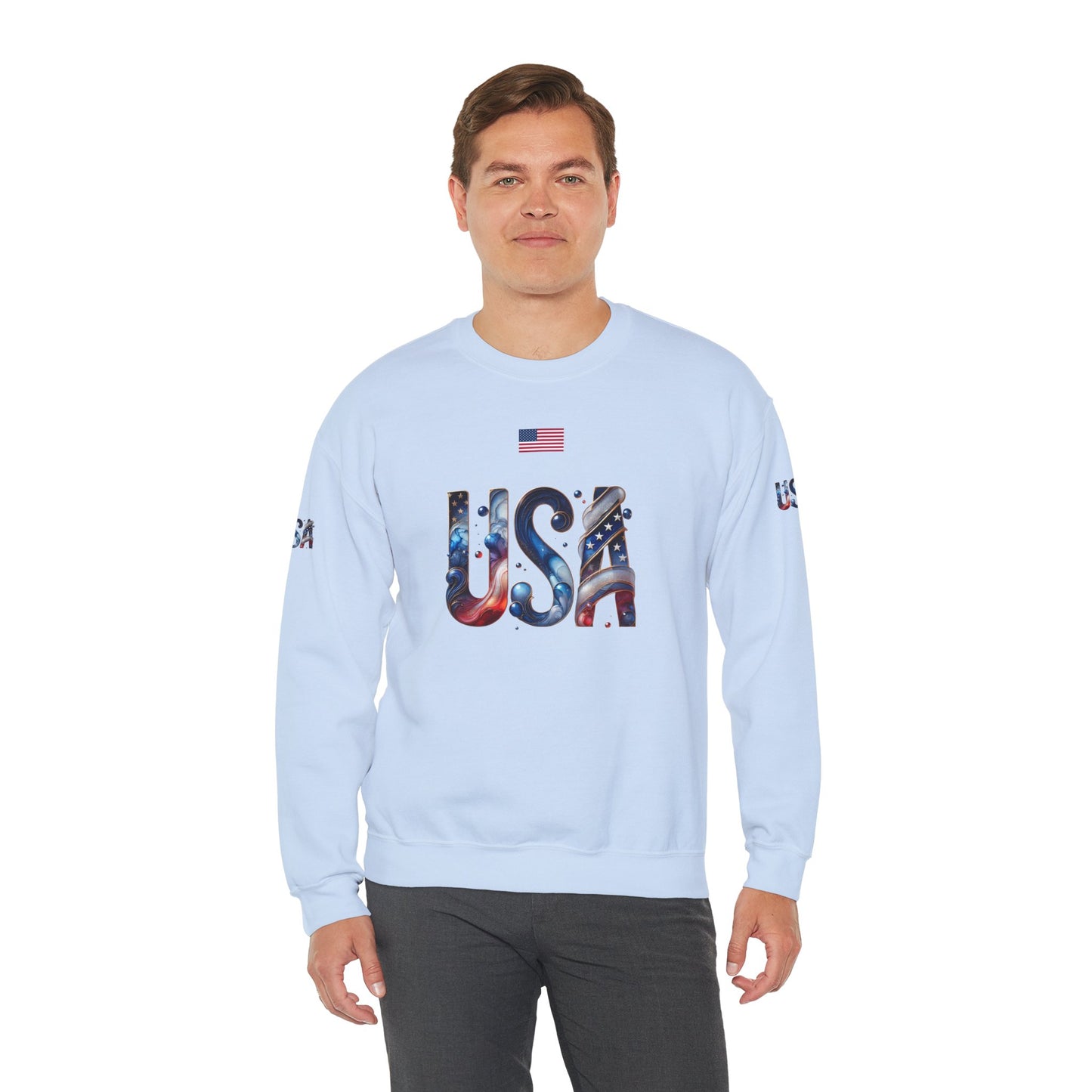 Princess Grace TEAM USA  Unisex Heavy Blend Crewneck Sweatshirt