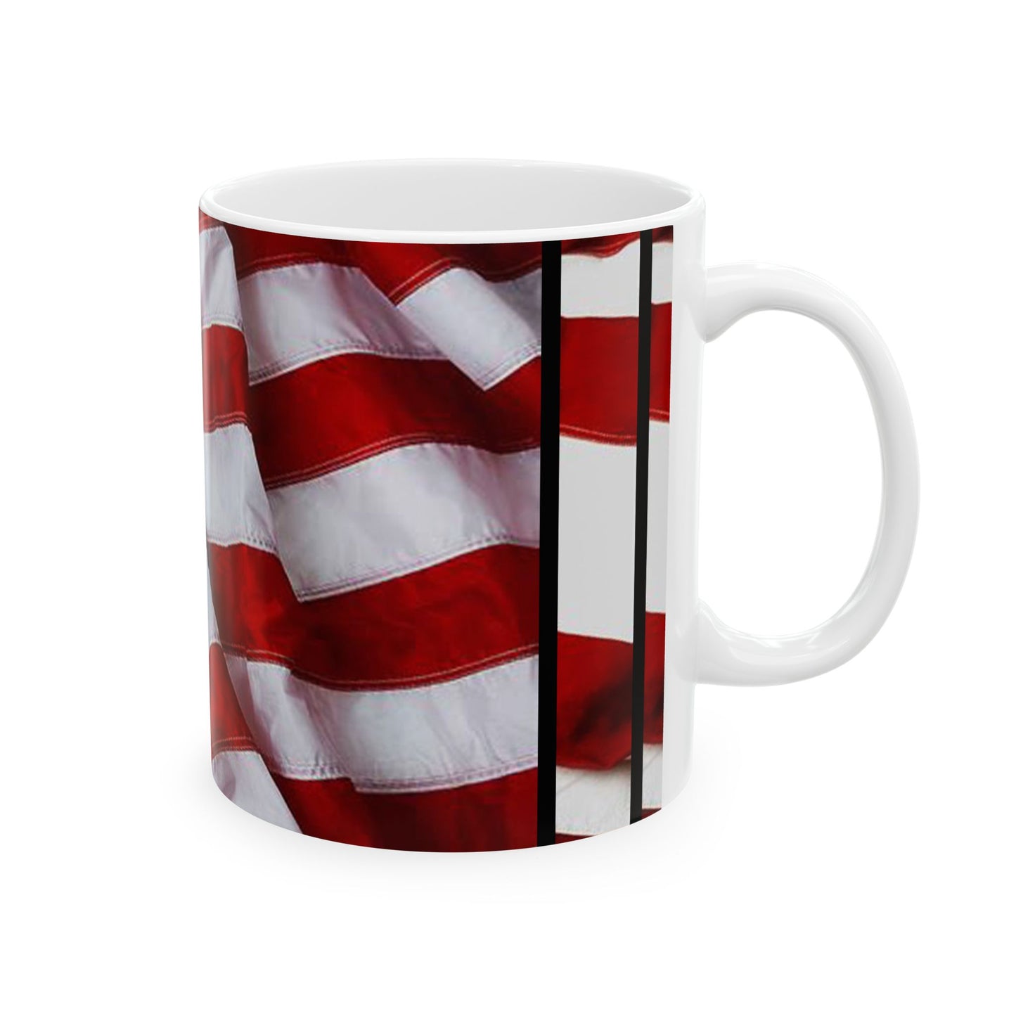 Princess Grace Patriotic Eagle Ceramic Mug  Perfect for Veterans Day, Independence Day, Coffee Lovers, Gifts, USA Decor