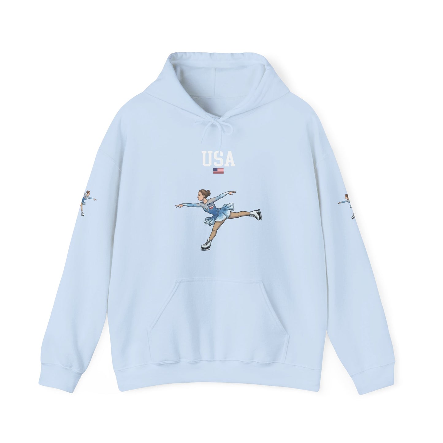 Princess Grace  TEAM USA  Unisex Heavy Blend Hooded Sweatshirt