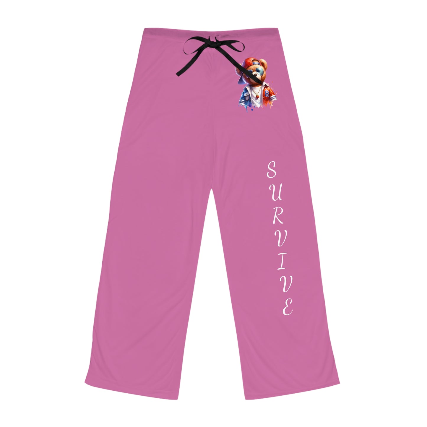 Princess Grace Survive  Pink Pajama Pants for Cozy Nights