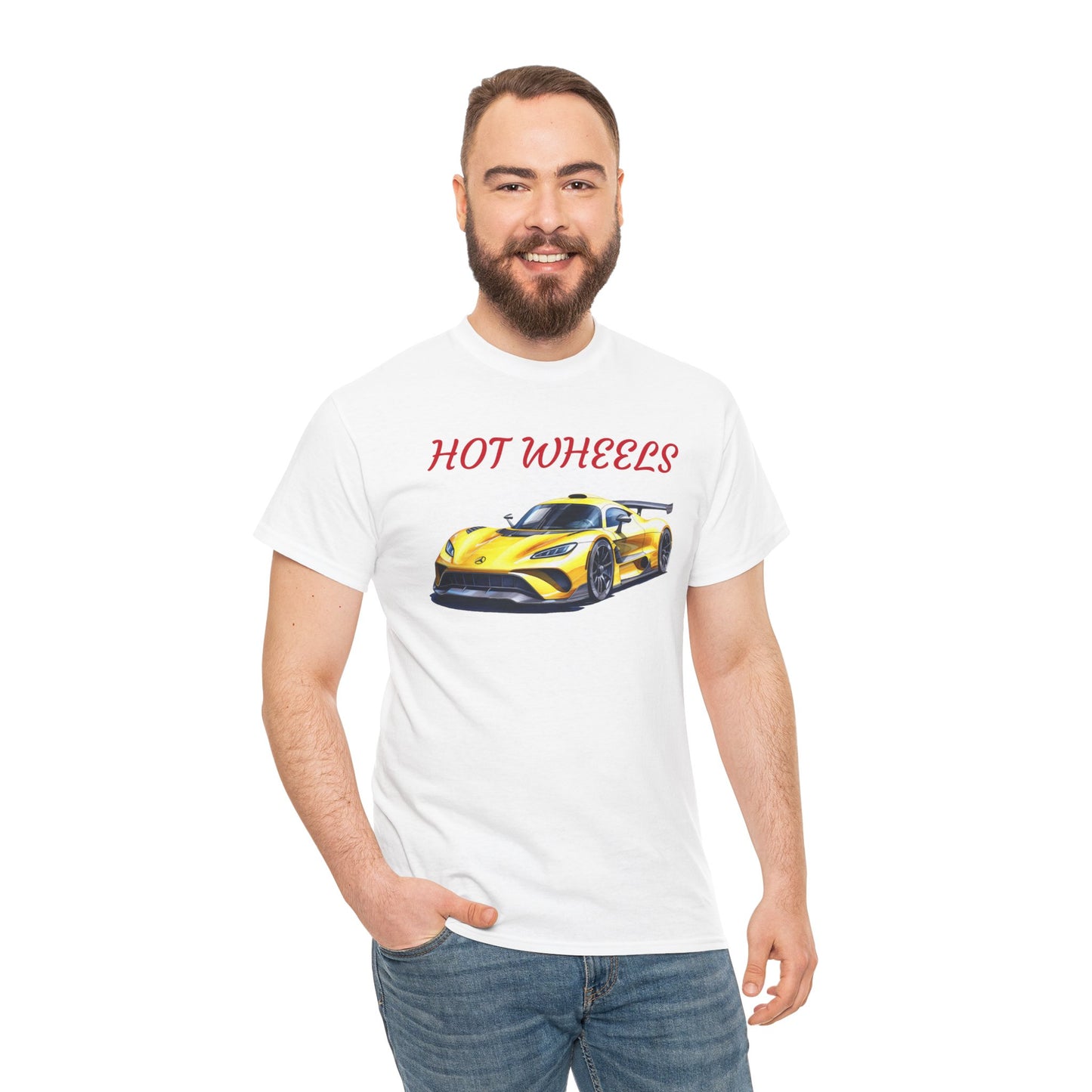 Princess Grace  Hot Wheels Unisex Heavy Cotton Tee Perfect for Car Enthusiasts