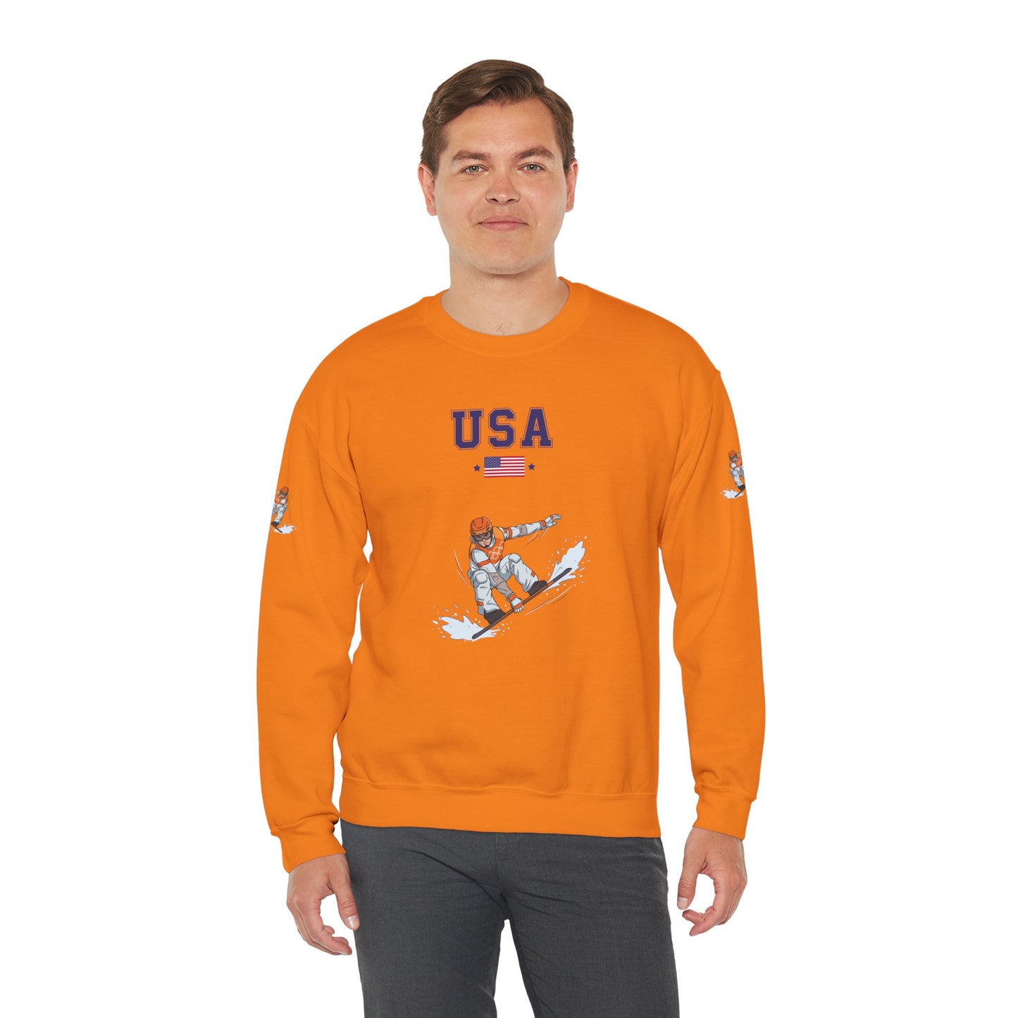 Princess Grace  TEAM USA  Unisex Heavy Blend  Crewneck Sweatshirt