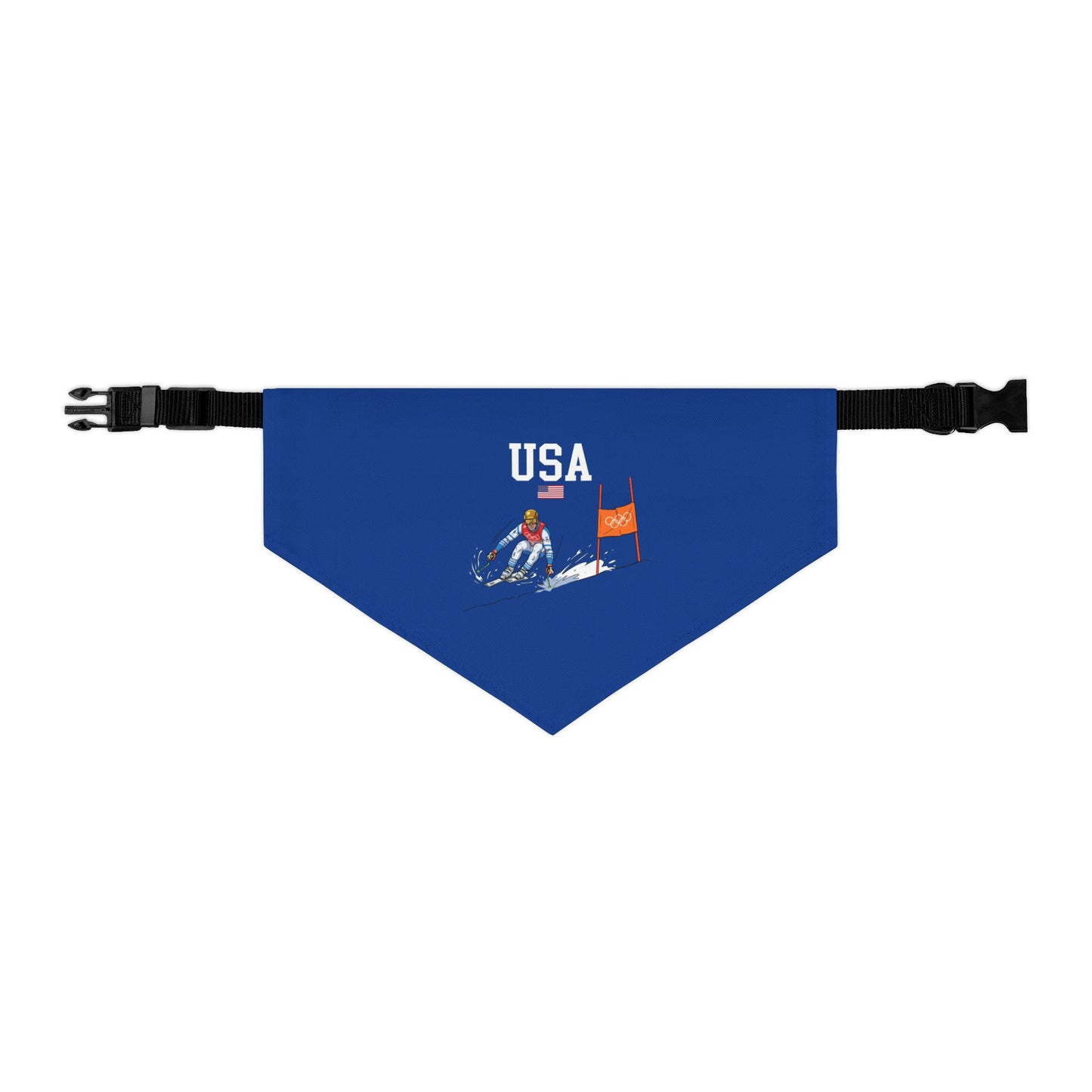 Princess Grace  TEAM USA  Pet Bandana Collar