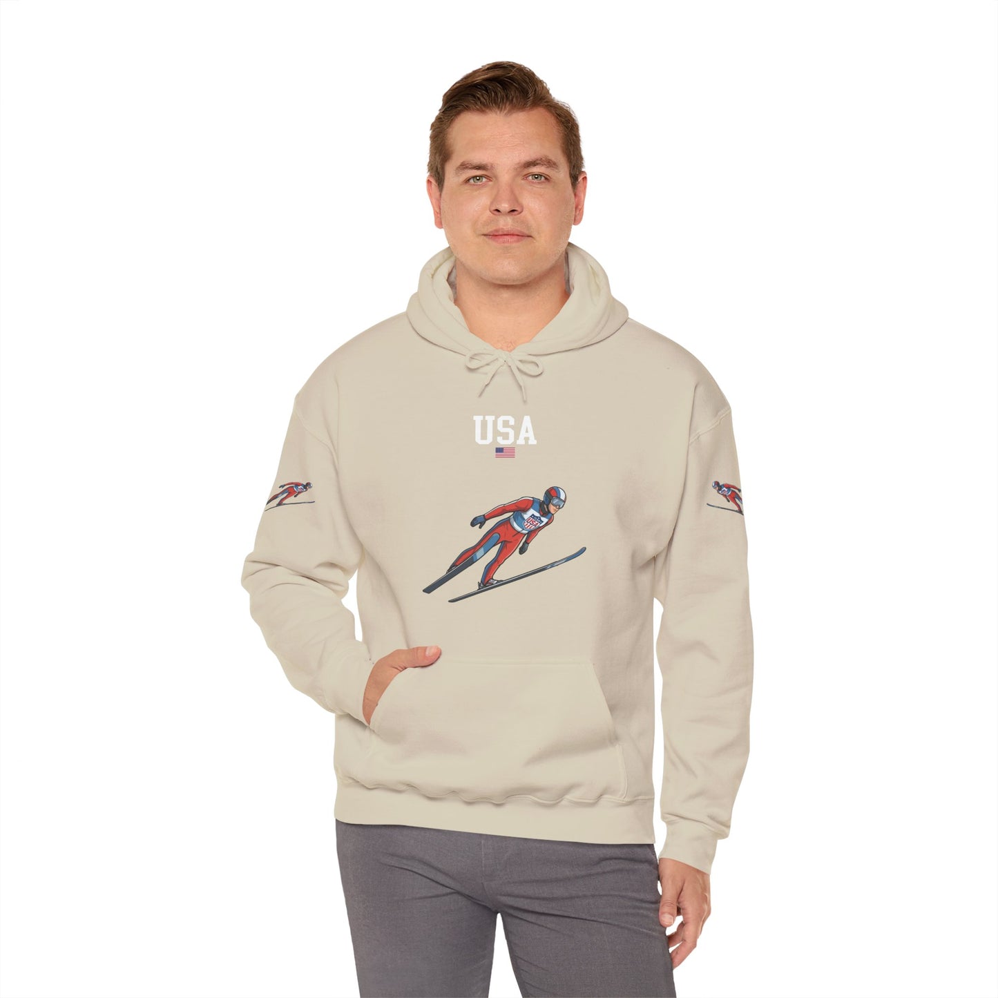 Princess Grace  TEAM USA  Unisex Heavy Blend Hooded Sweatshirt