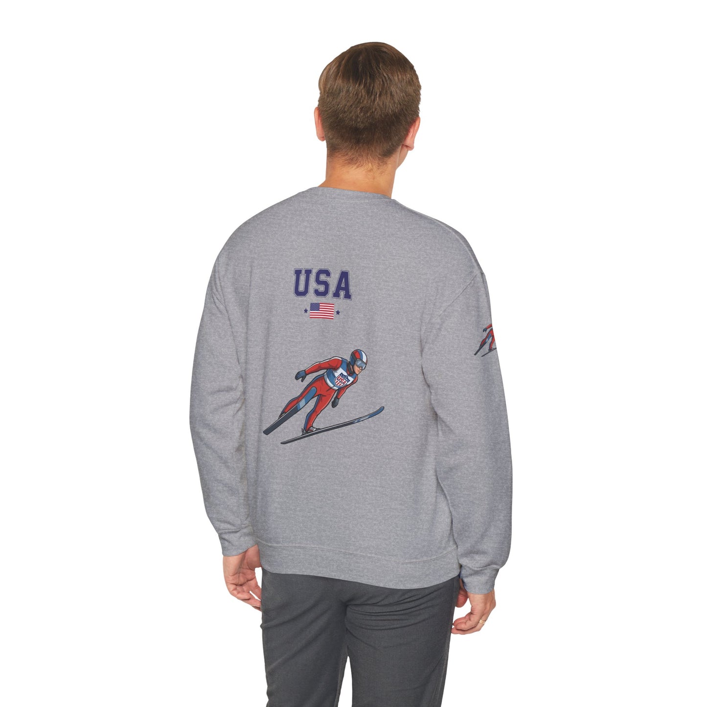 Princess Grace  TEAM USA  Unisex Heavy Blend  Crewneck Sweatshirt