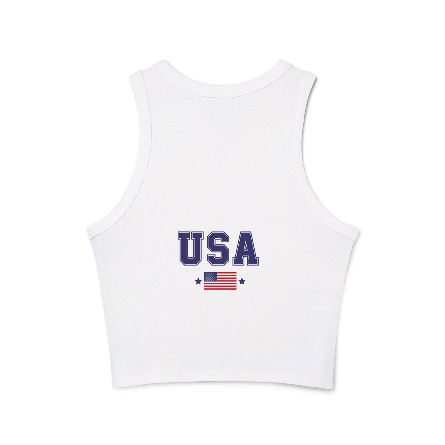 Princess Grace  TEAM USA  Women's Micro Rib Racer Tank Top