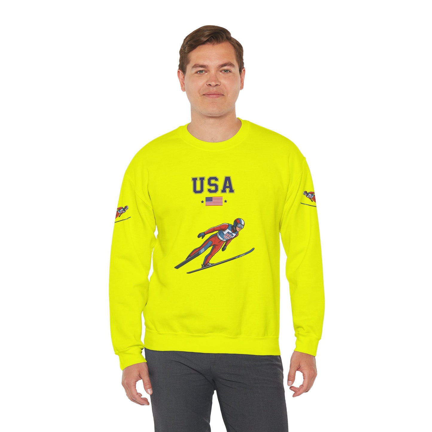 Princess Grace  TEAM USA  Unisex Heavy Blend  Crewneck Sweatshirt