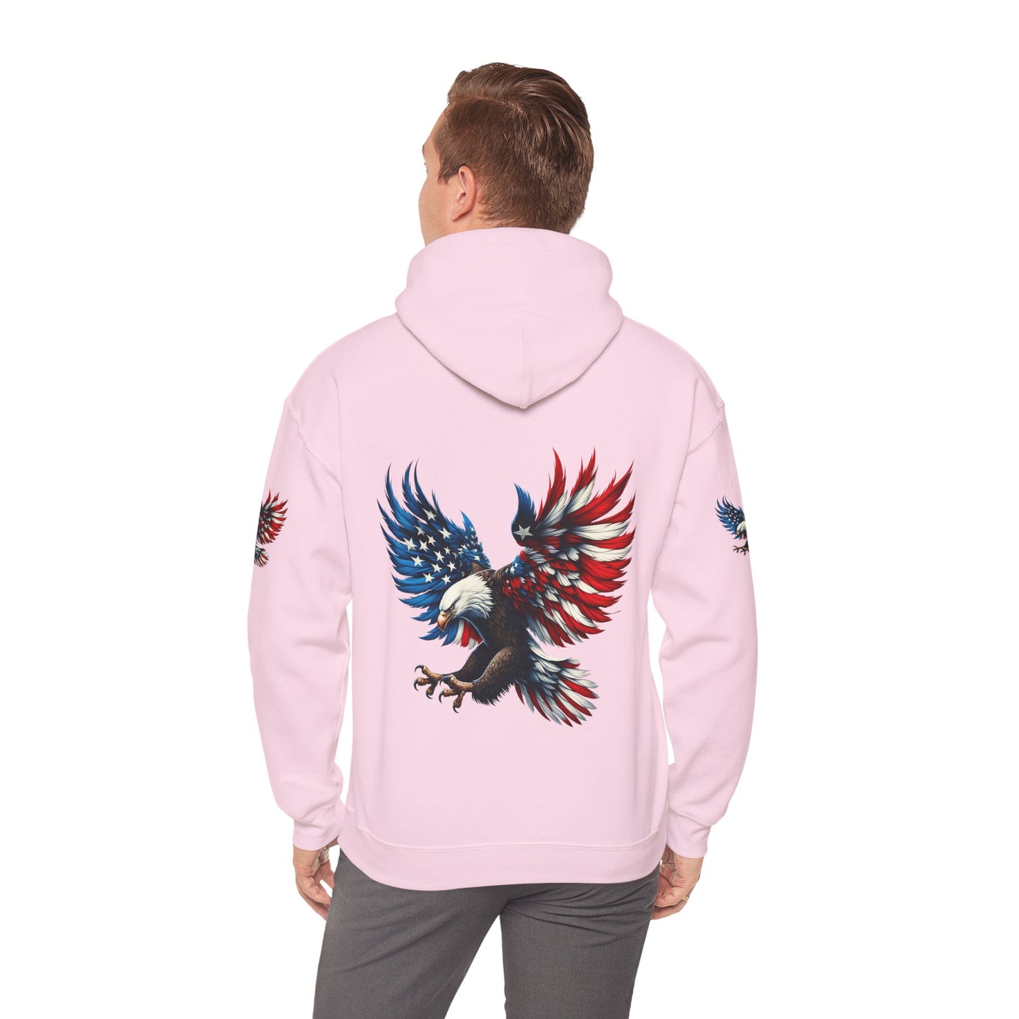 Princess Grace American Eagle Unisex Heavy Blend Hooded Sweatshirt