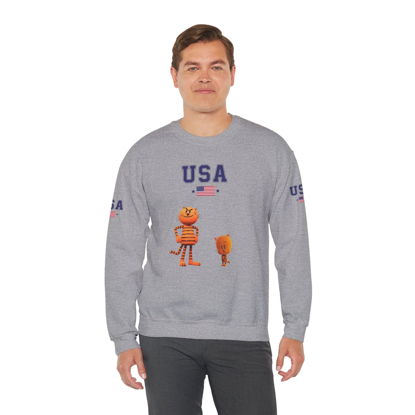 Princess Grace  TEAM USA  Unisex Heavy Blend  Crewneck Sweatshirt