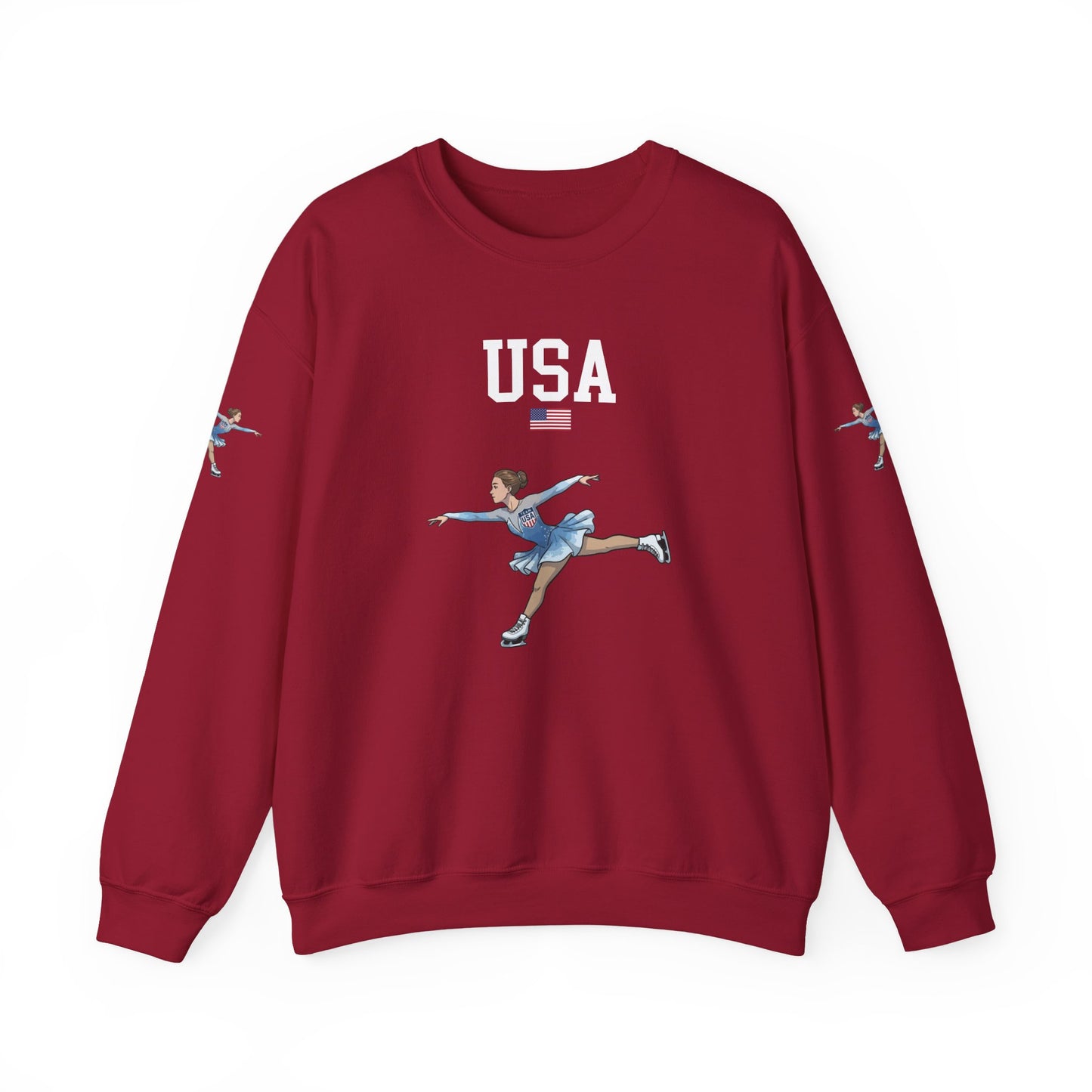 Princess Grace  TEAM USA   Unisex Heavy Blend Crewneck Sweatshirt