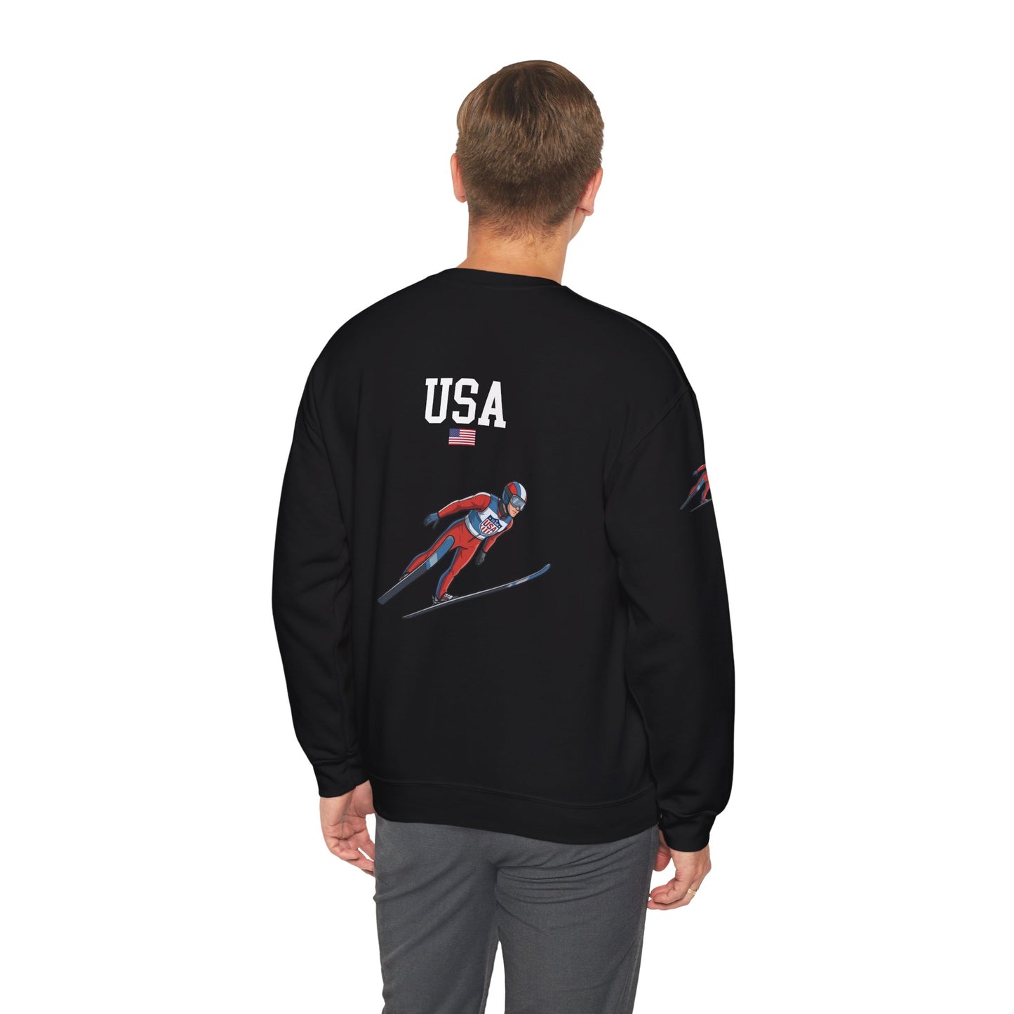 Princess Grace  TEAM USA  Unisex Heavy Blend  Crewneck Sweatshirt