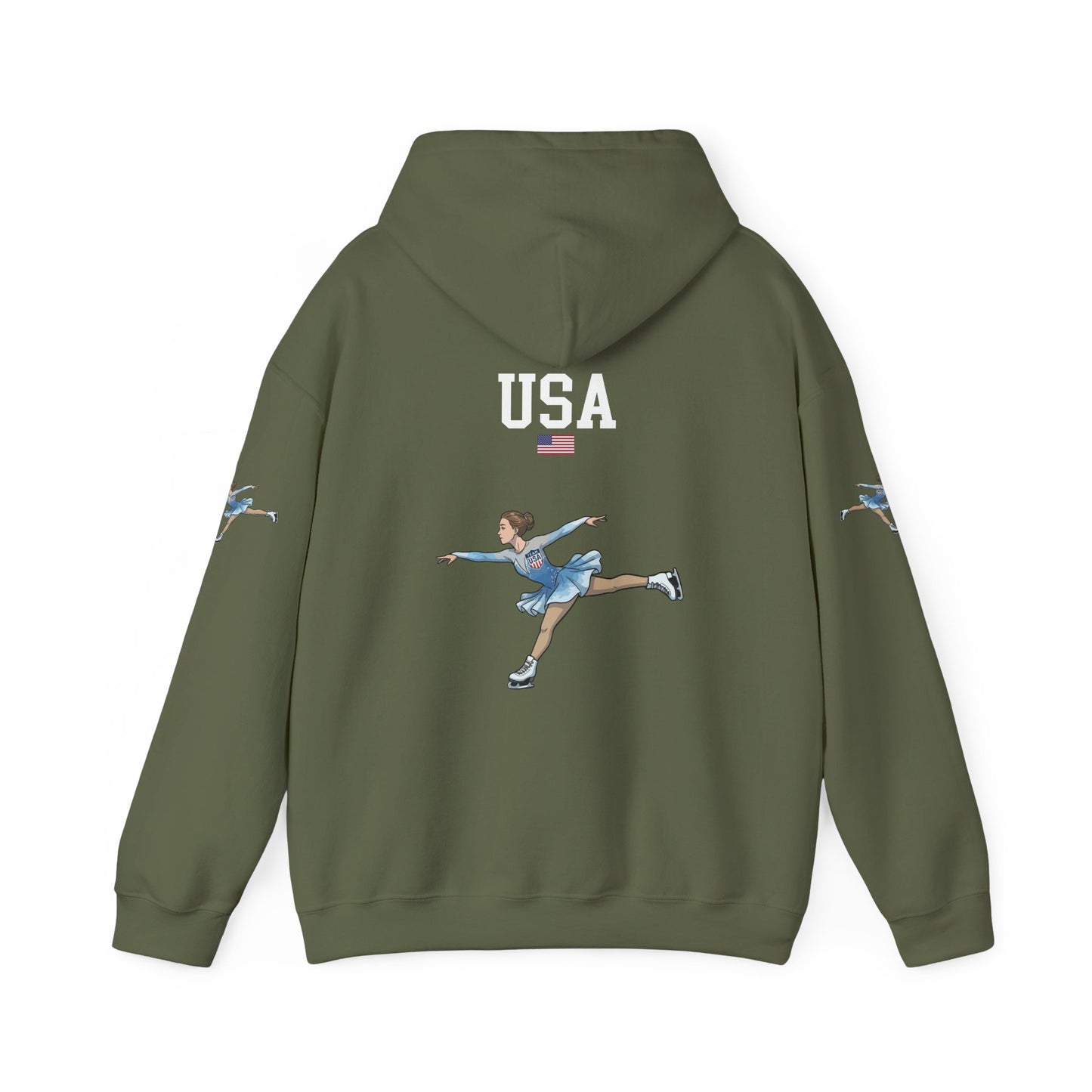 Princess Grace  TEAM USA  Unisex Heavy Blend Hooded Sweatshirt