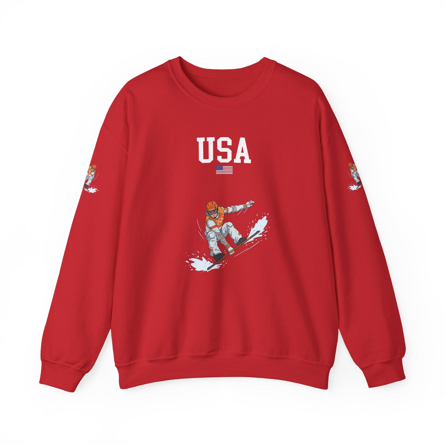 Princess Grace  TEAM USA  Unisex Heavy Blend  Crewneck Sweatshirt