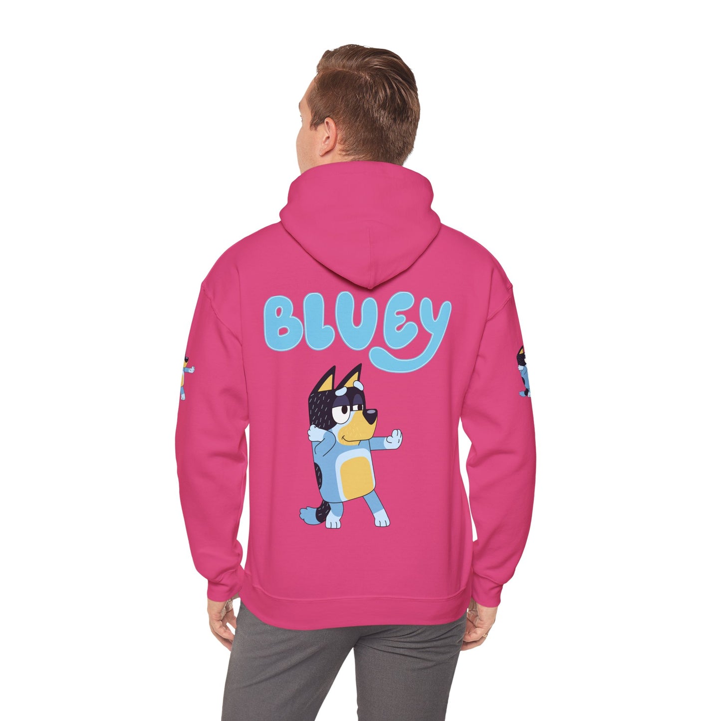 Princess Grace  Cute Bluey Hoodie for Kids & Adults  Unisex Heavy Blend Sweatshirt with Adorable Character Design