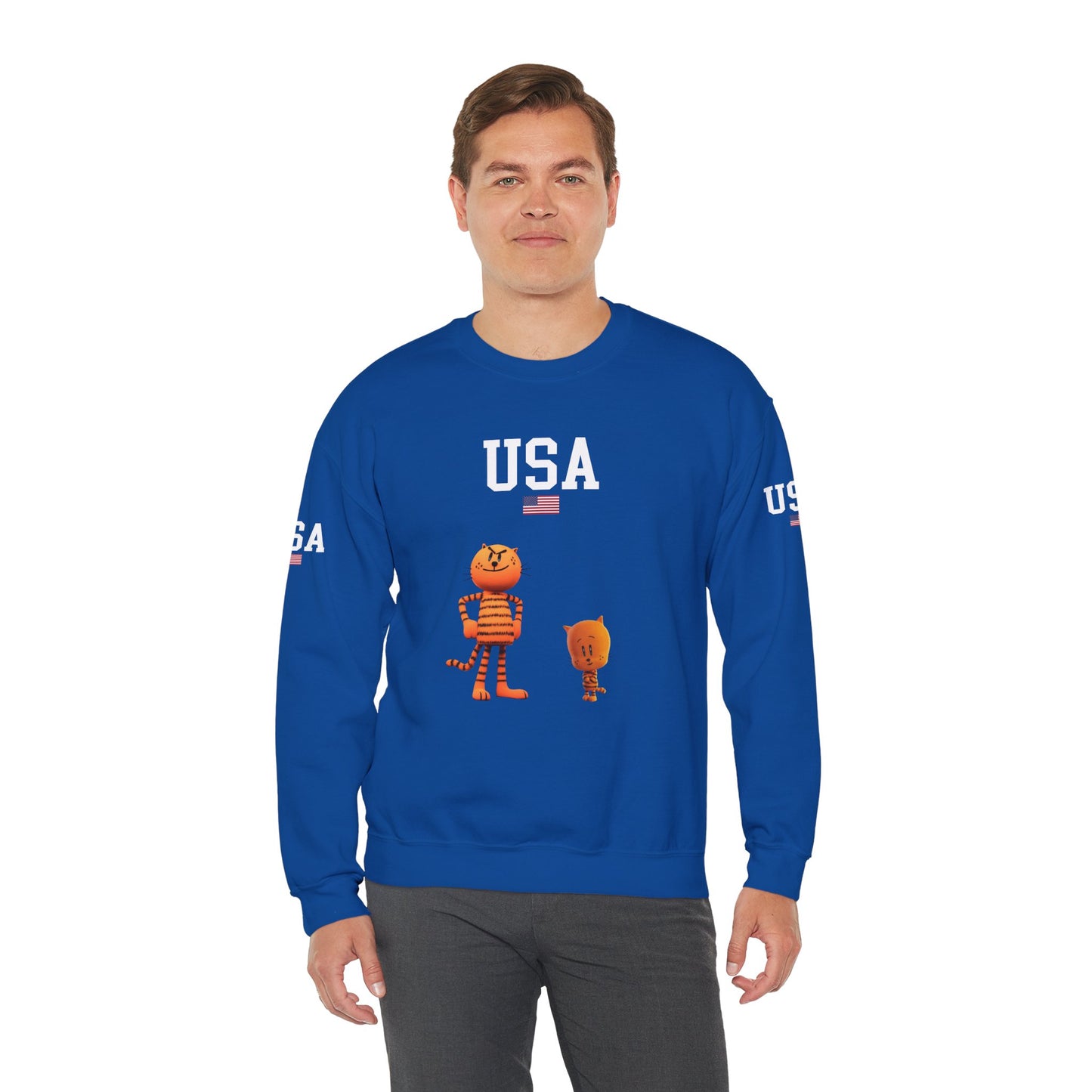 Princess Grace  TEAM USA  Unisex Heavy Blend  Crewneck Sweatshirt