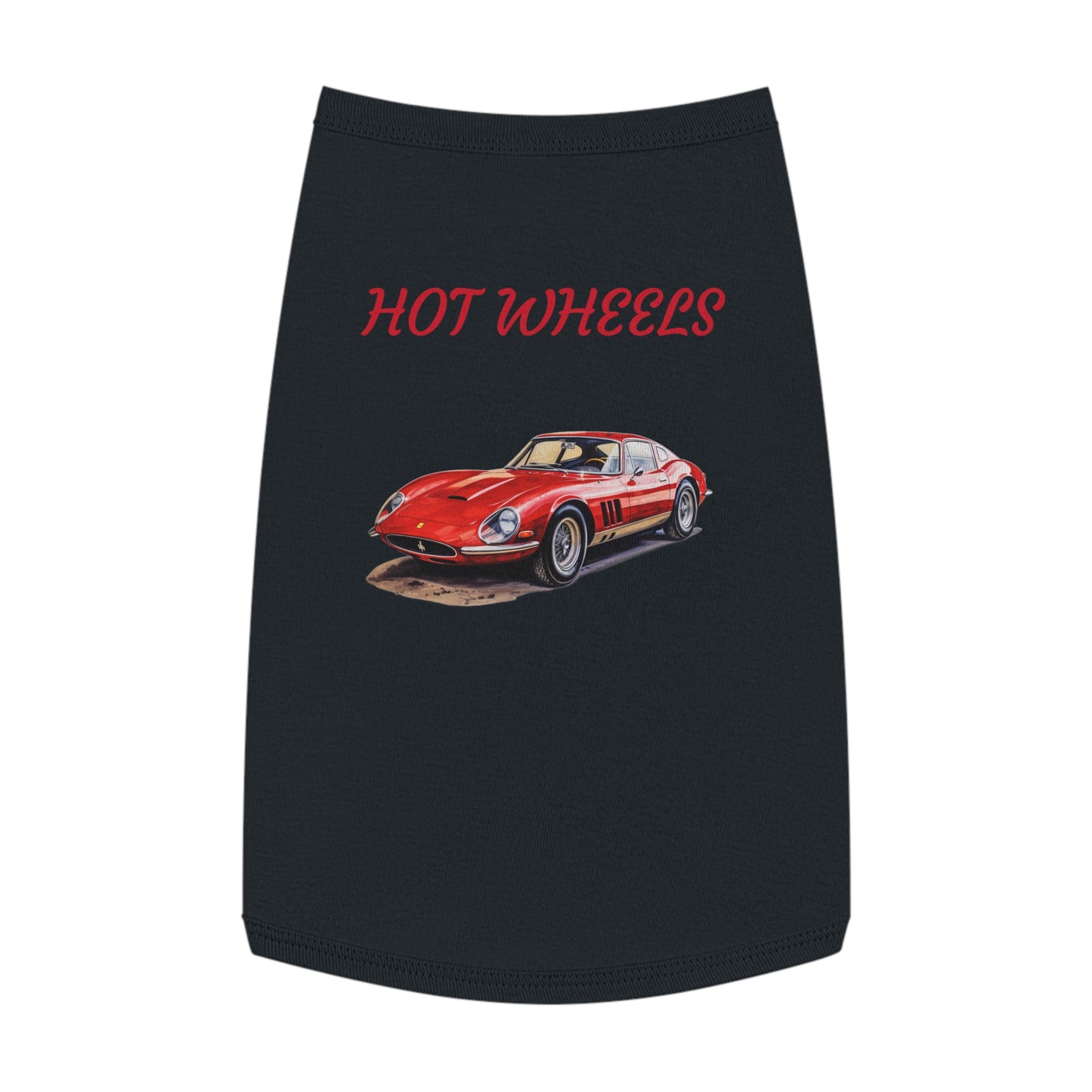 Princess Grace  Hot Wheels Stylish Pet Tank Top Design for Trendy Furry Friends