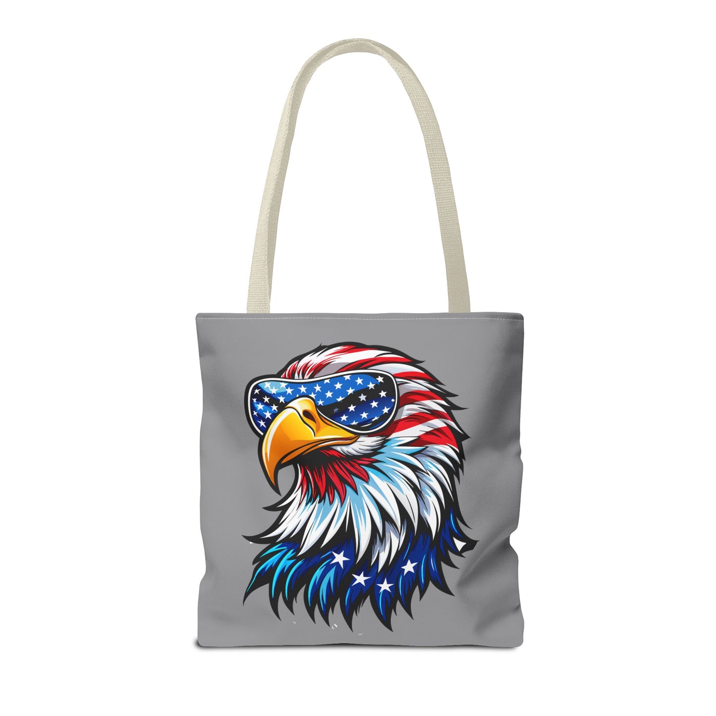 Princess Grace  Patriotic Eagle Tote Bag Stylish American Flag Design for Celebrations