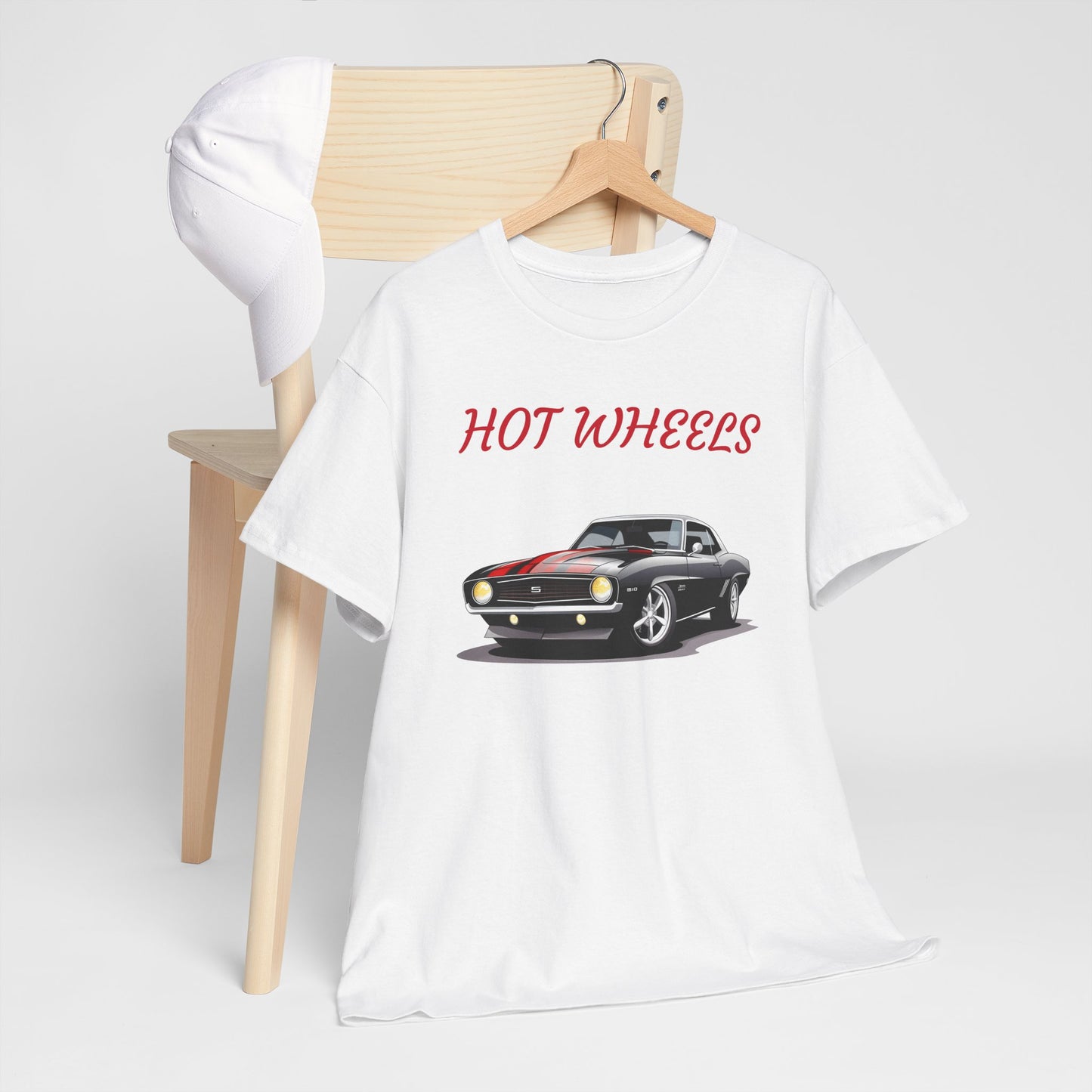 Princess Grace  Hot Wheels Unisex Heavy Cotton Tee Classic Car Graphic Style