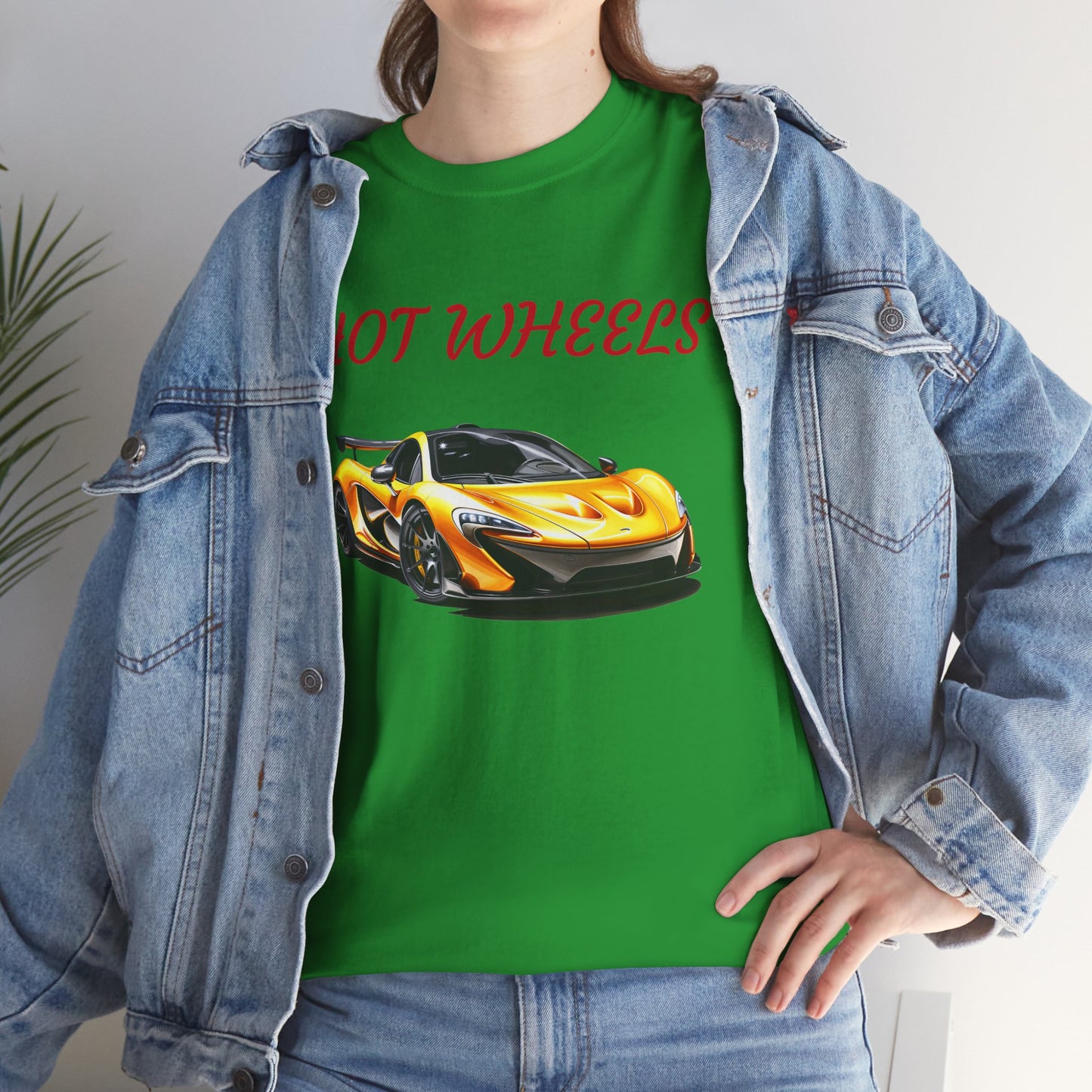 Princess Grace  Hot Wheels Unisex Heavy Cotton Tee Perfect for Car Enthusiasts